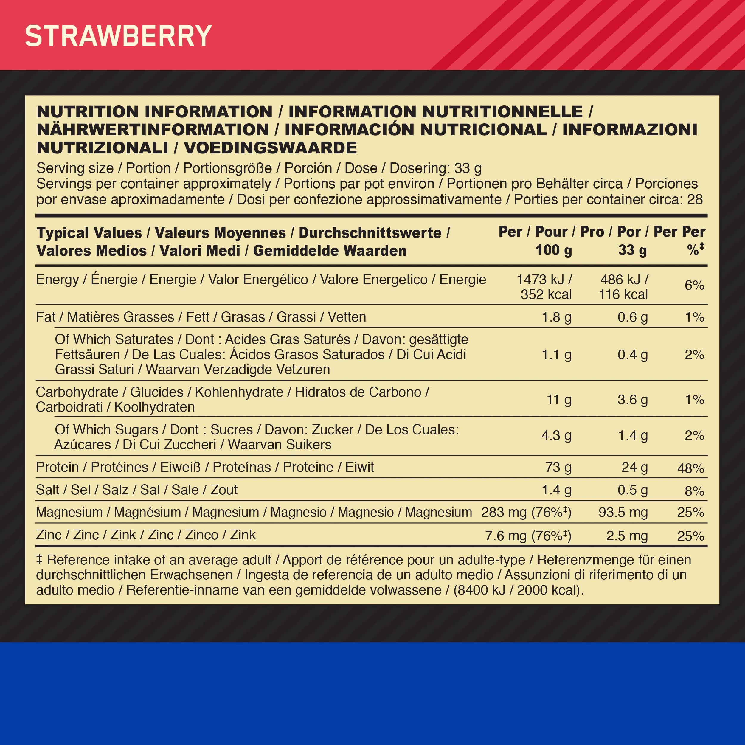 100% Casein (924g) - Image 17