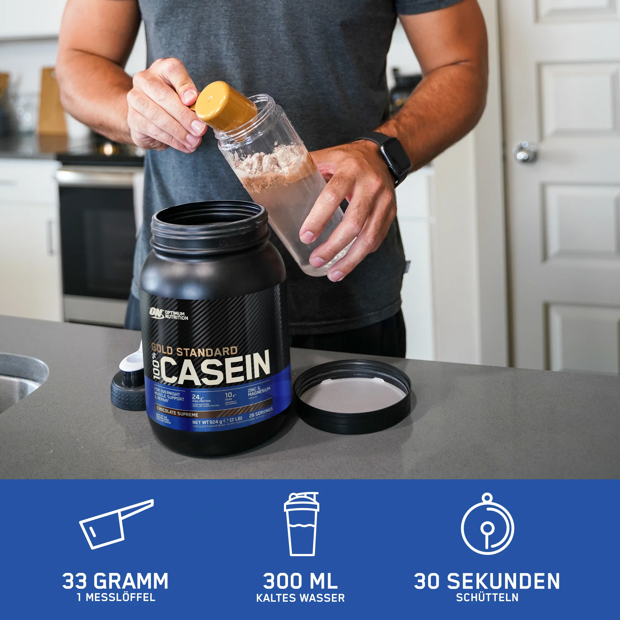 100% Casein (924g) - Image 20