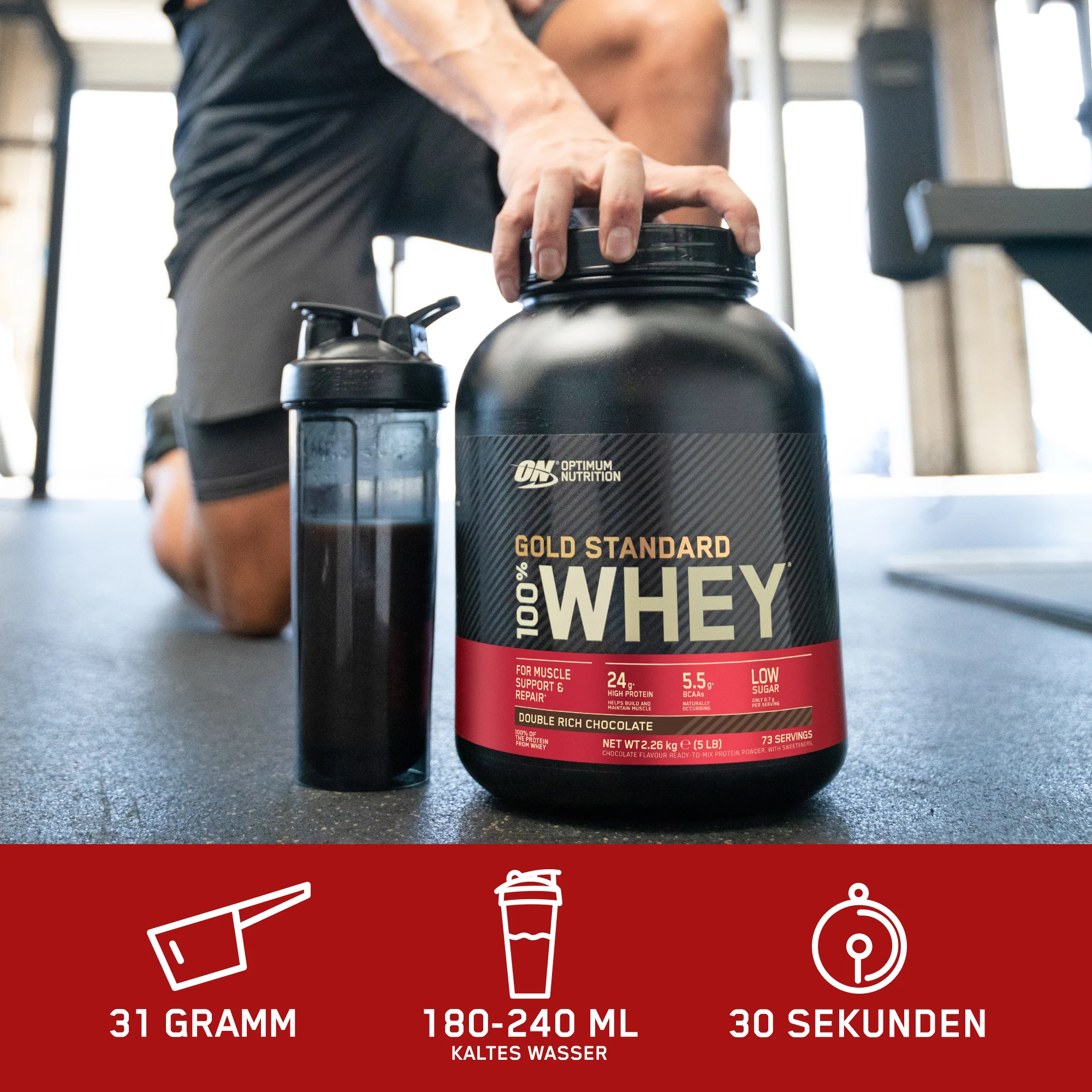 100% Whey Gold Standard (450g) - Image 18