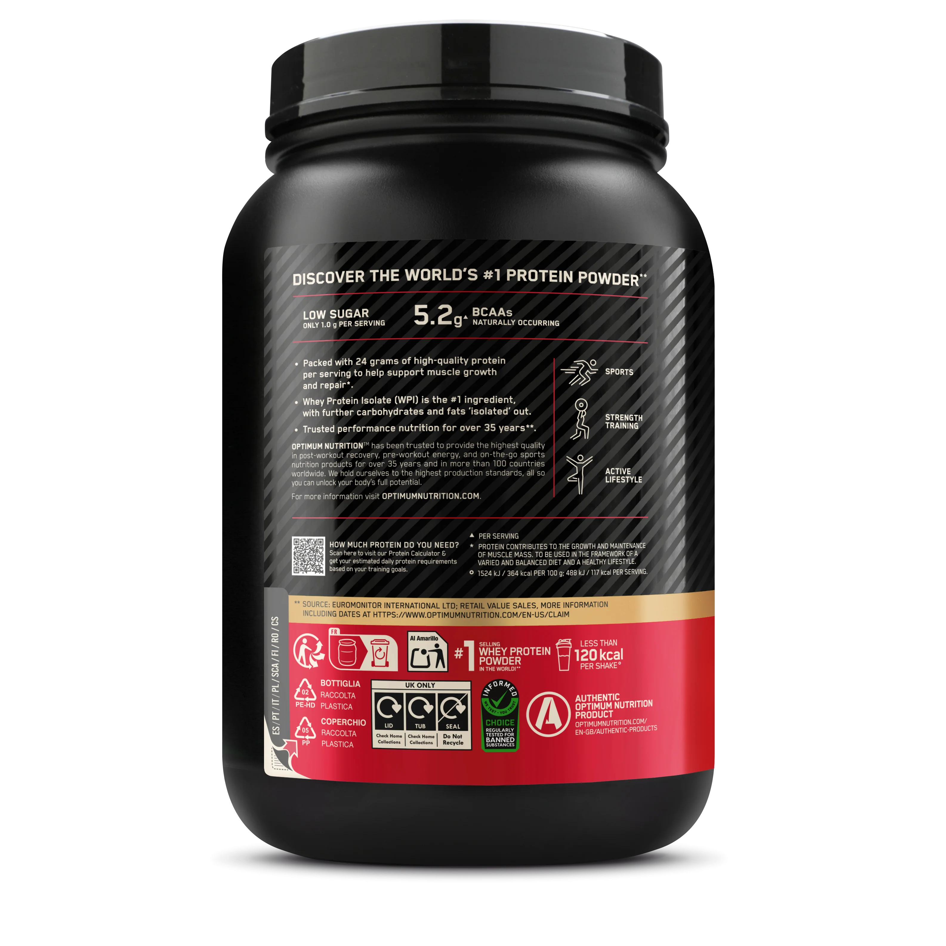 100% Whey Gold Standard (780g) - Image 32