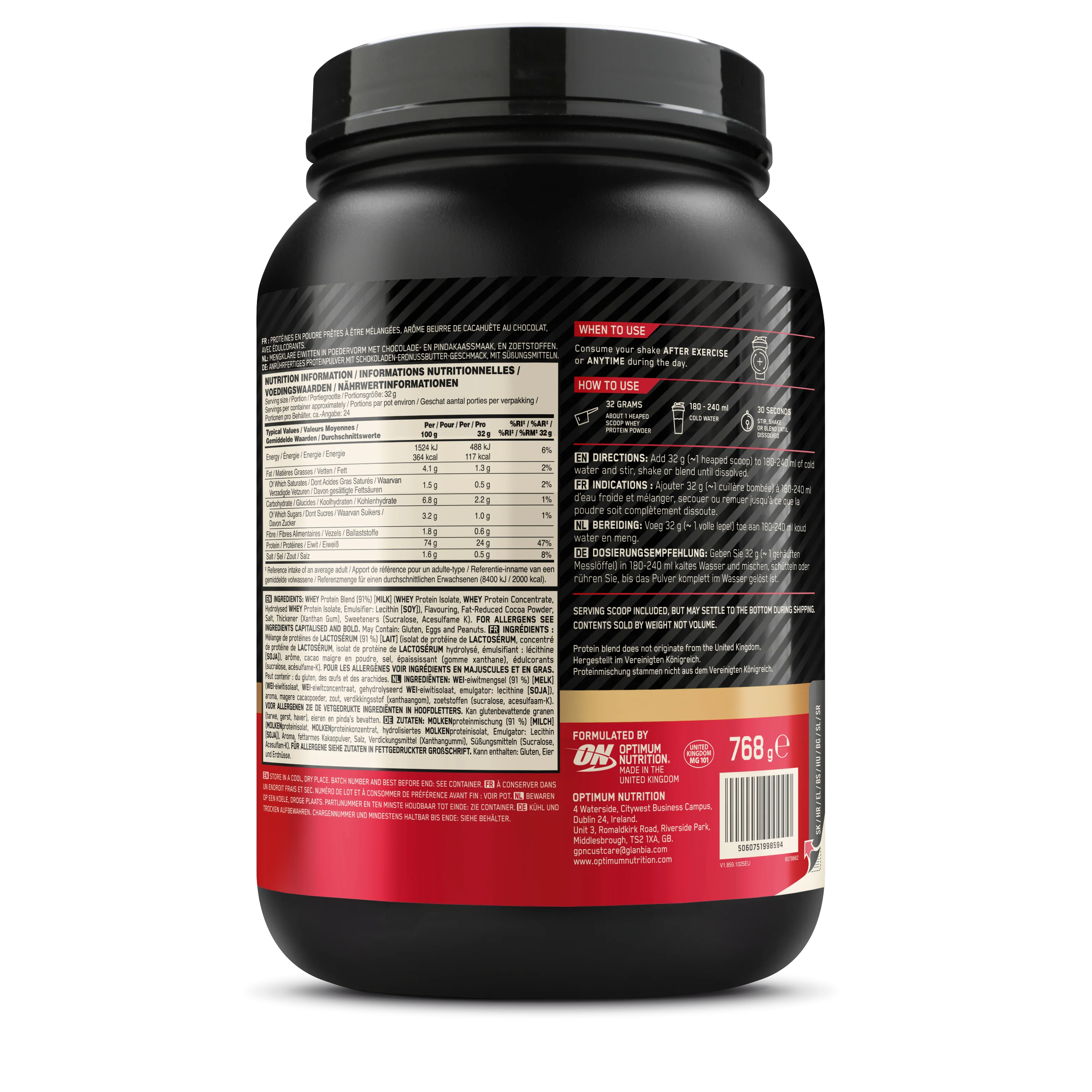 100% Whey Gold Standard (780g) - Image 33