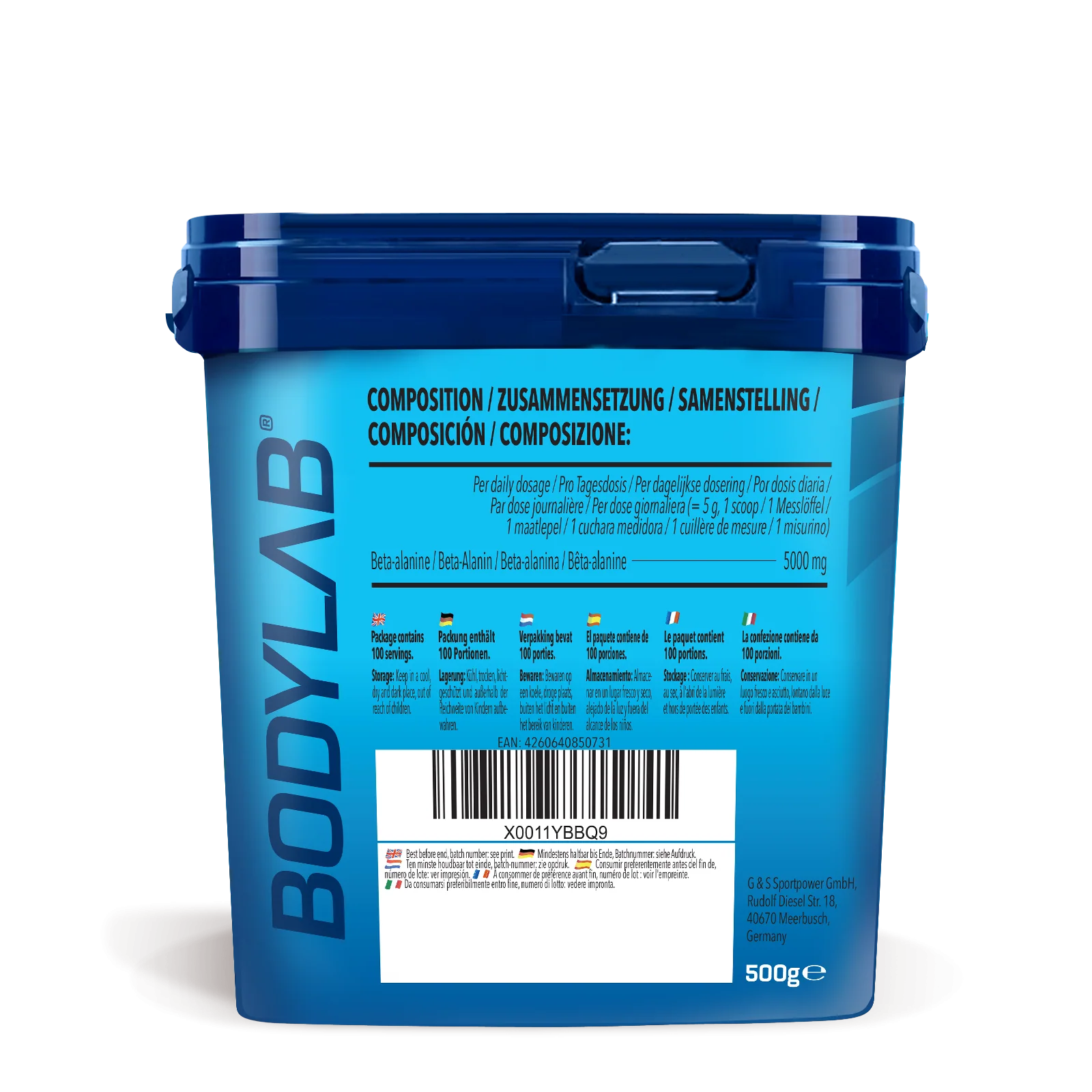 2 x Beta-Alanine (je 500g) - Image 4