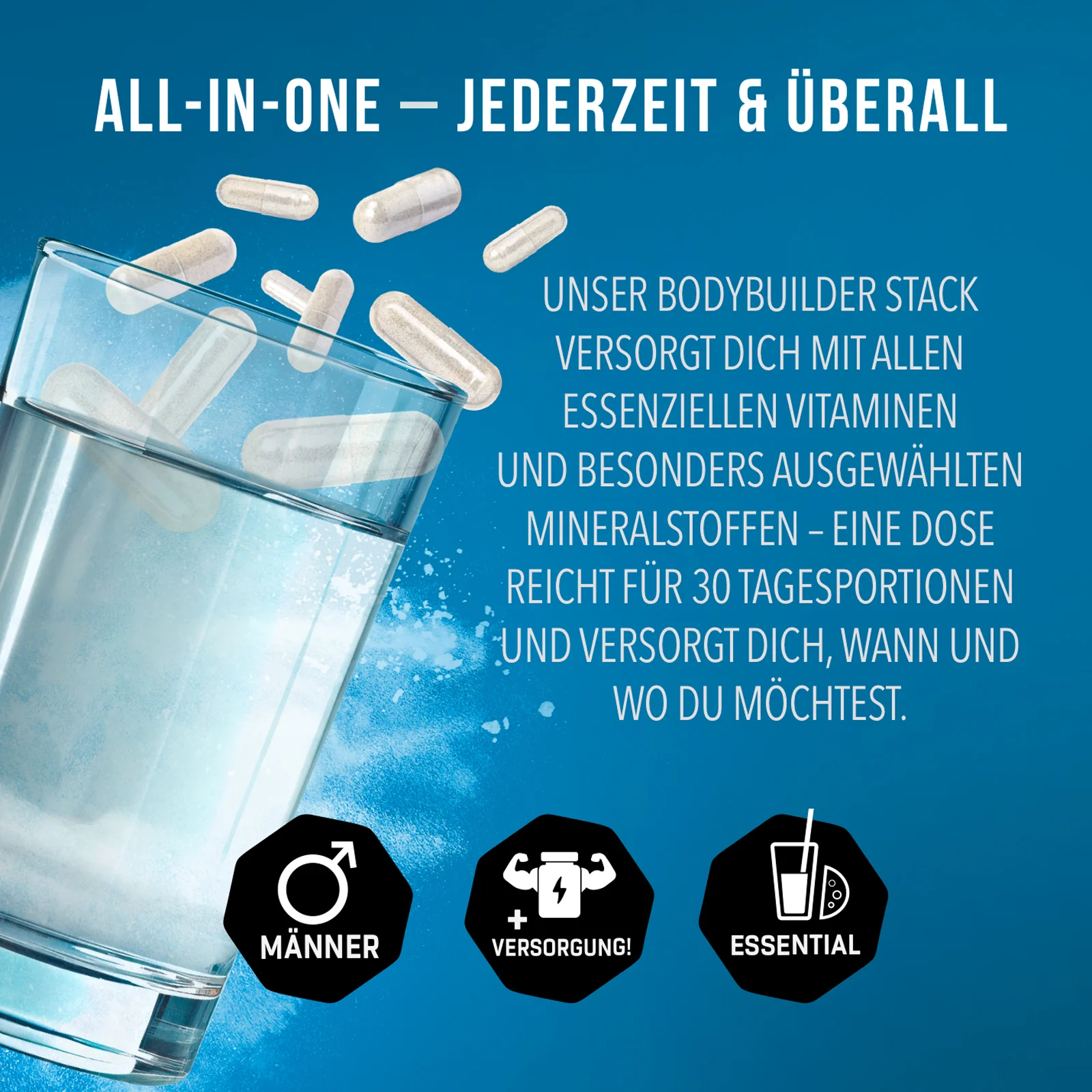 3 x Bodybuilder Stack (210 Kapseln) - Image 3