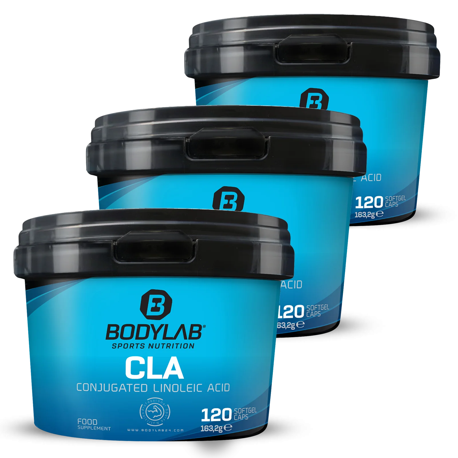3 x CLA (je 120 Kapseln)