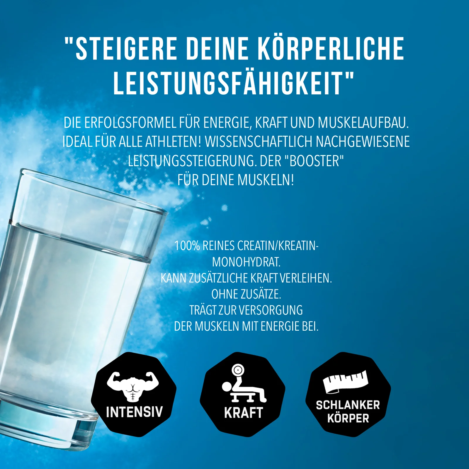 3 x Creatine Powder (500g) - Image 6