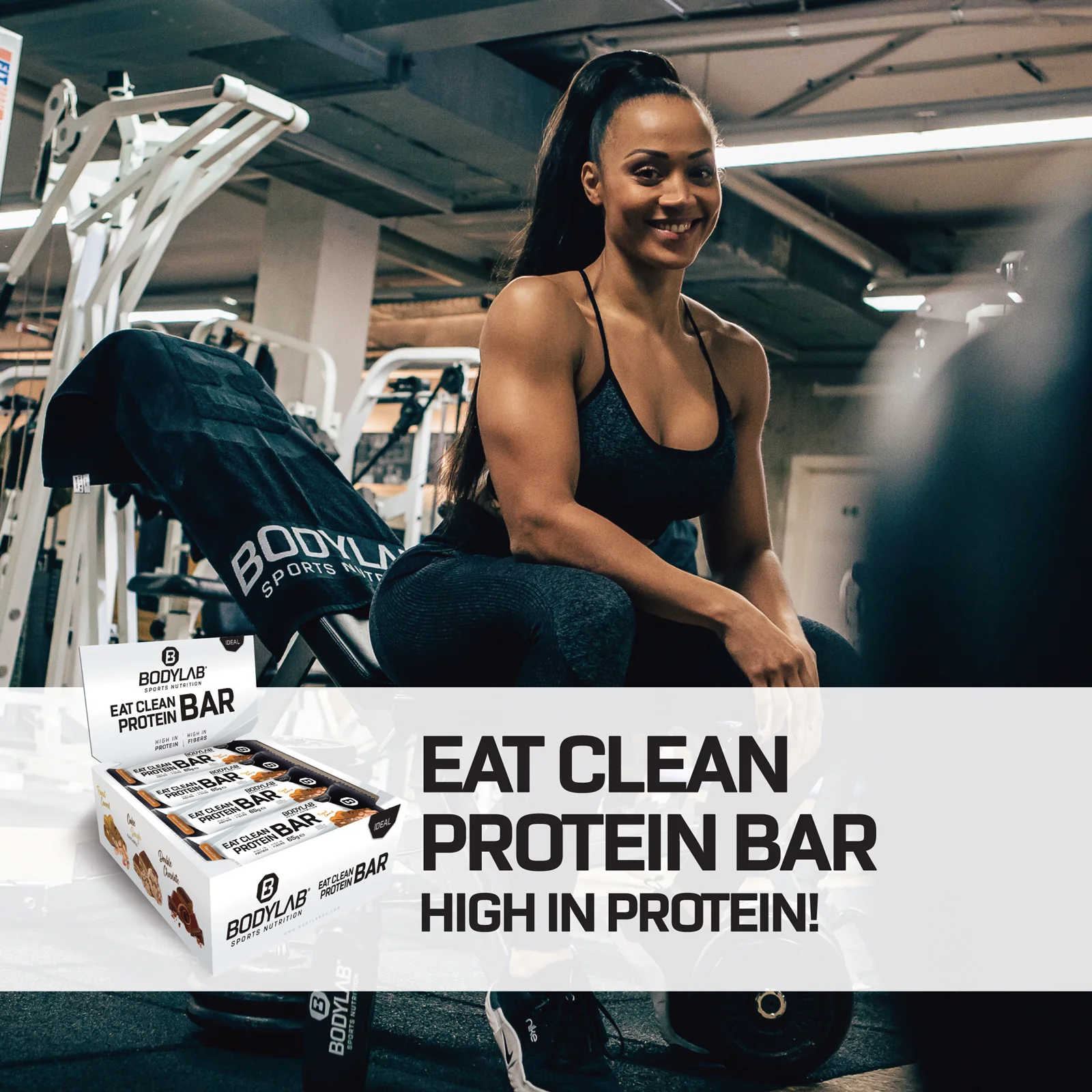 3 x Eat Clean Protein Bar (je 12x65g) - Image 5