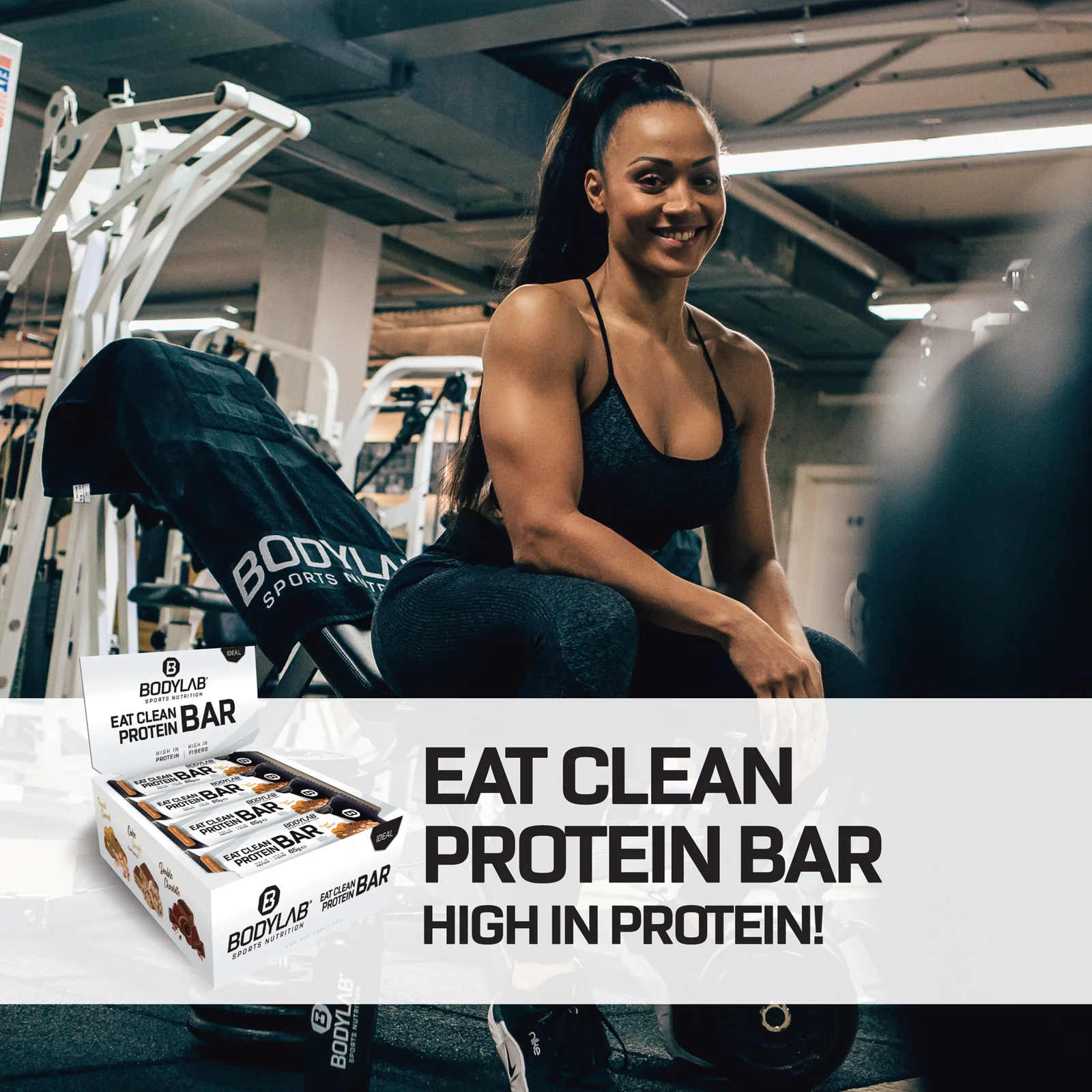 3 x Eat Clean Protein Bar (je 12x65g) - Image 9