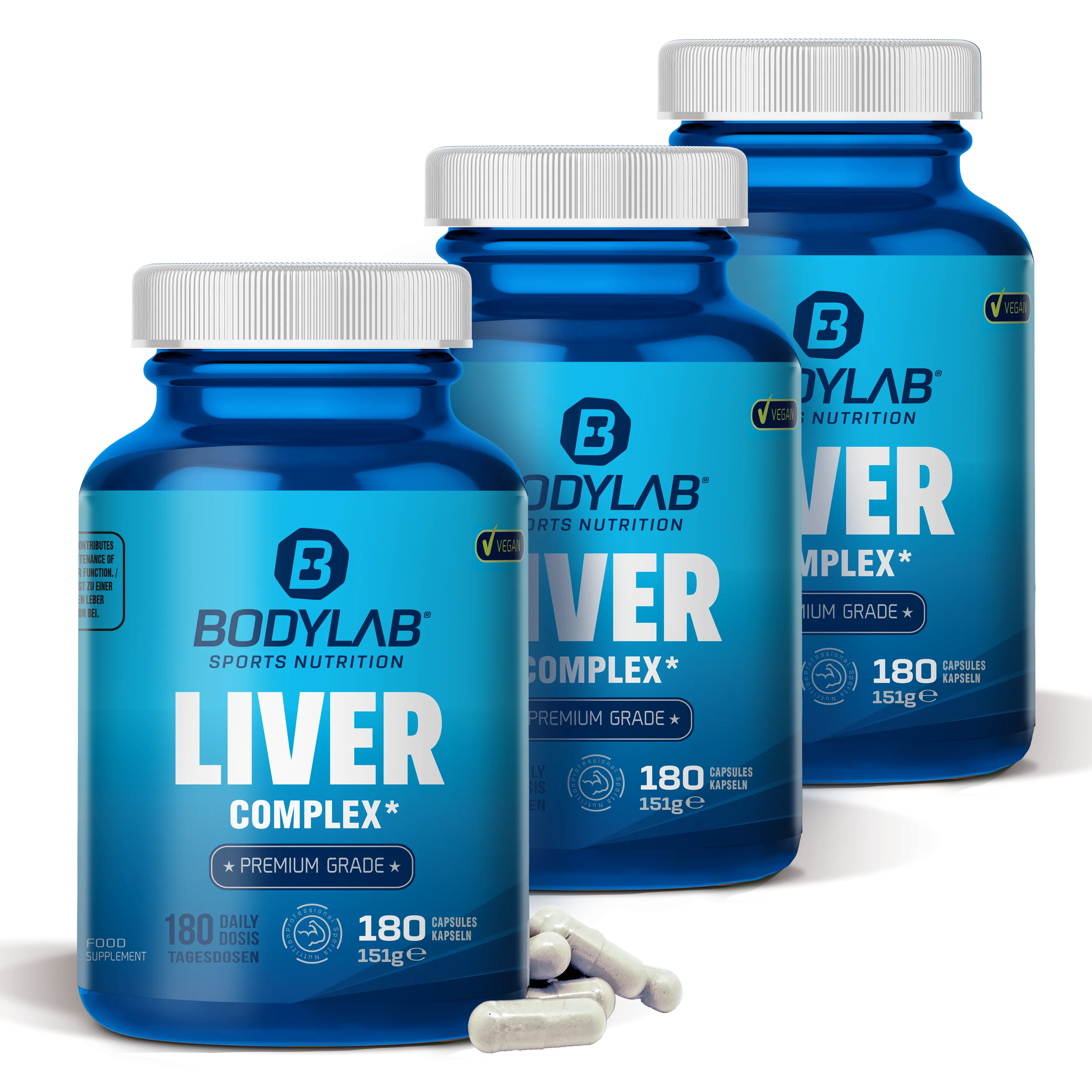 3 x Liver Complex (180 Kapseln)