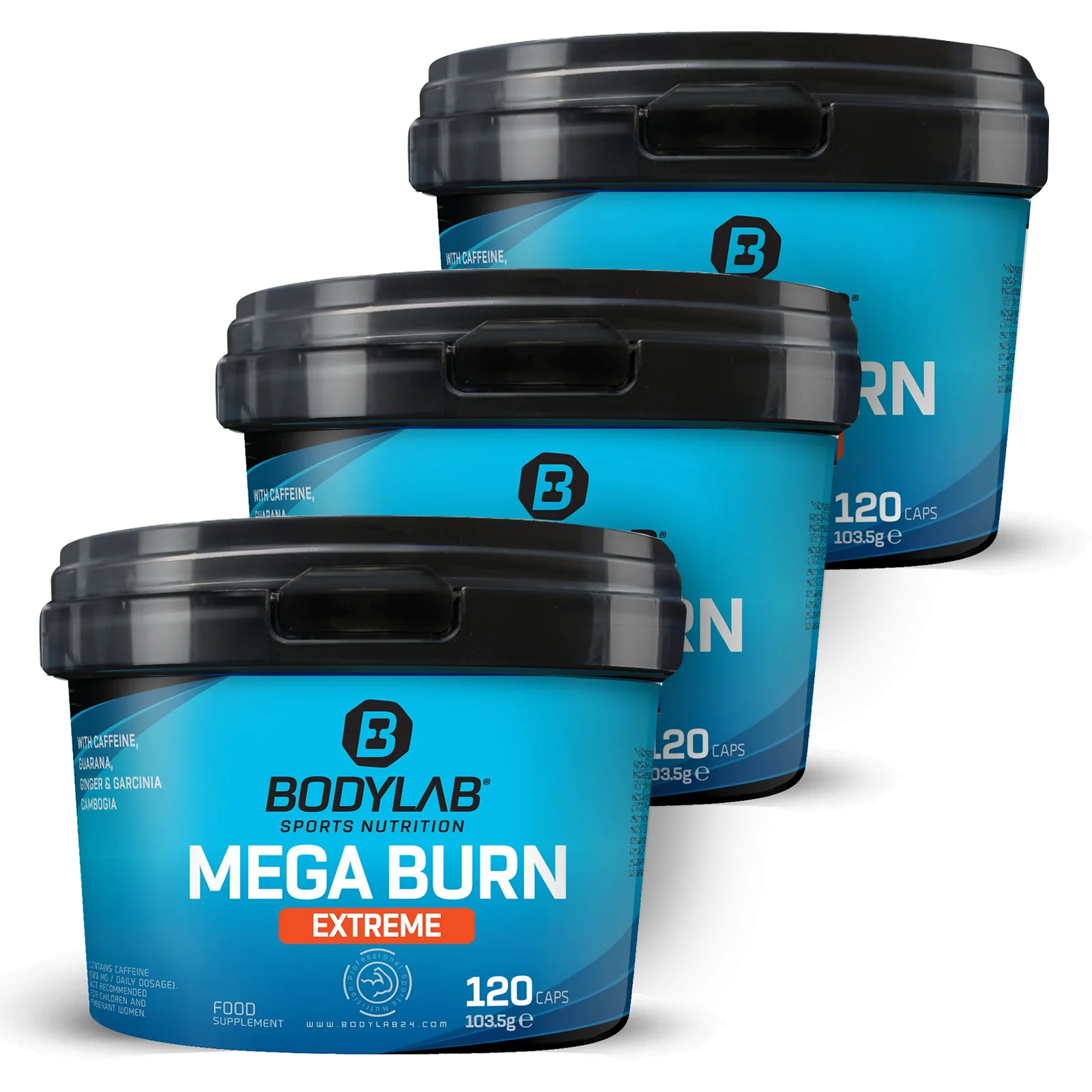 3 x Mega Burn Extreme (je 120 Kapseln)