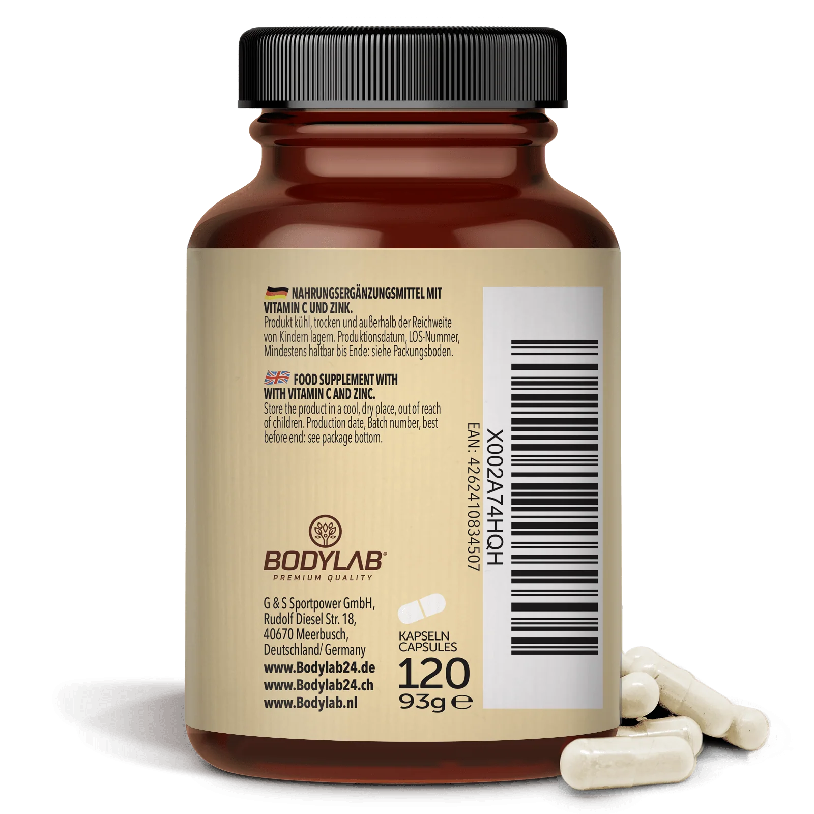 3 x Vitamin C + Zink (3 x 120 Kapseln) - Image 6