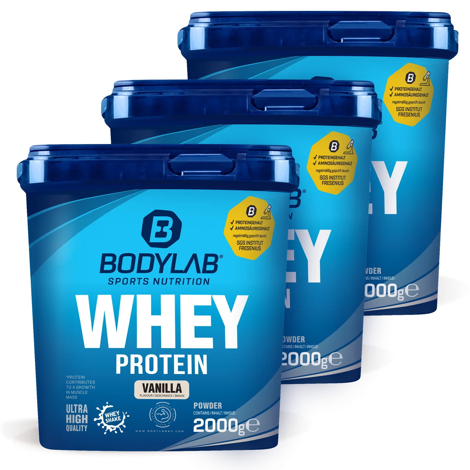 3 x Whey Protein (2000g)
