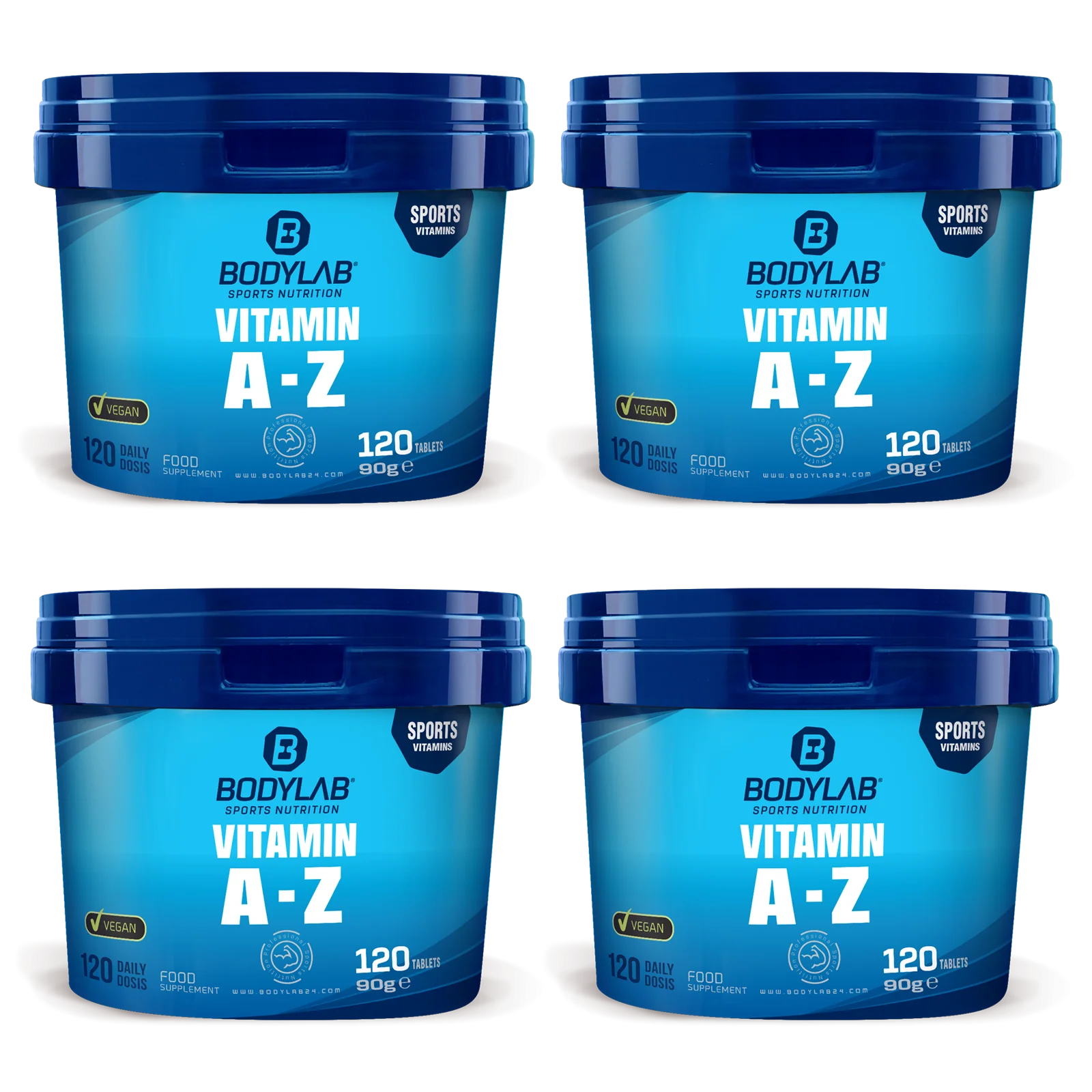 4 x Vitamin A-Z (je 120 Tabletten)