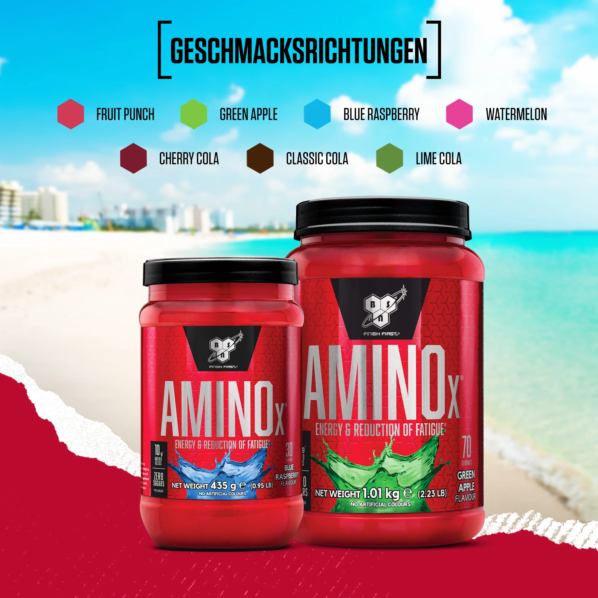 Amino X Aminosäuren BCAA (435g) - Image 12