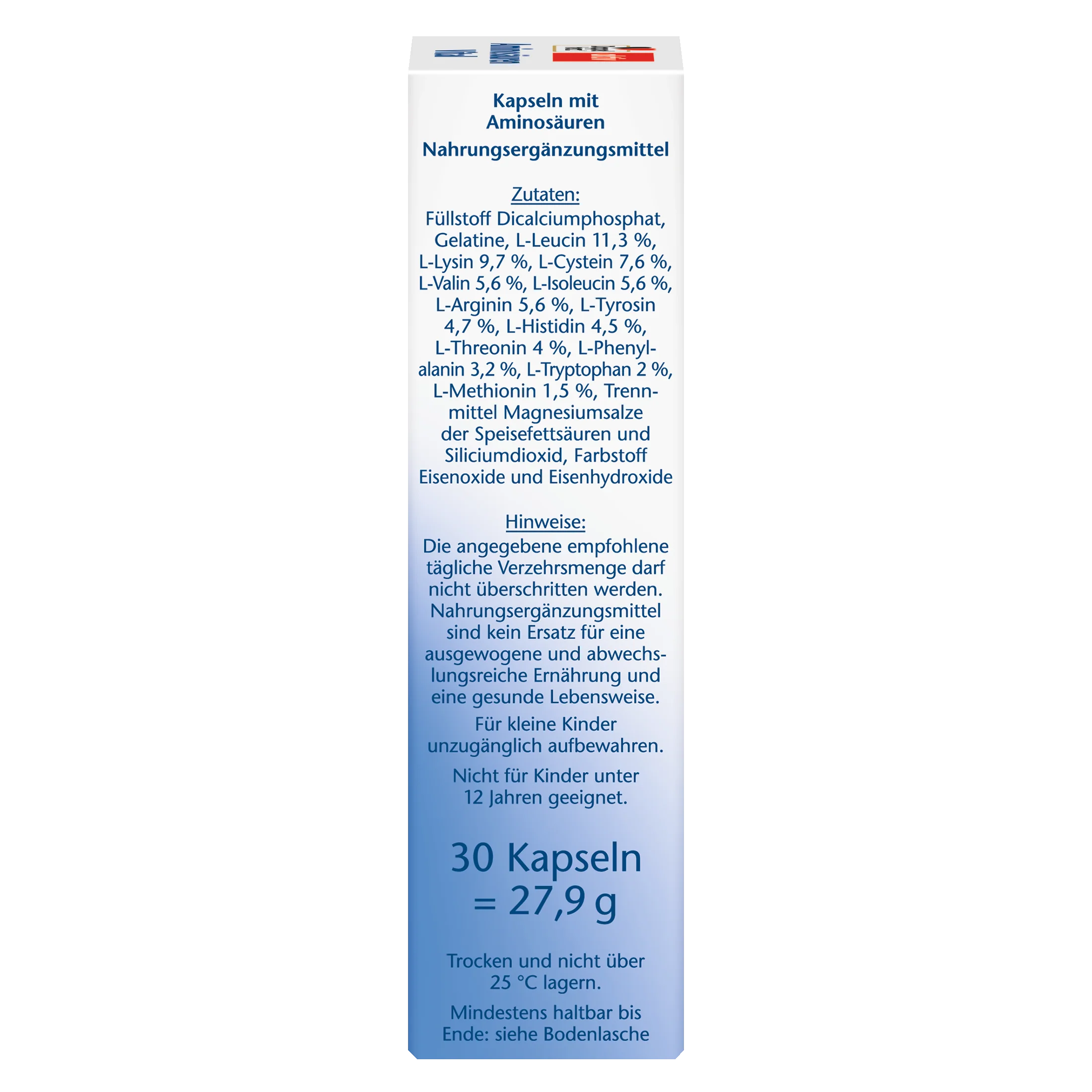 Aminosäuren Vital (30 Kapseln) - Image 2