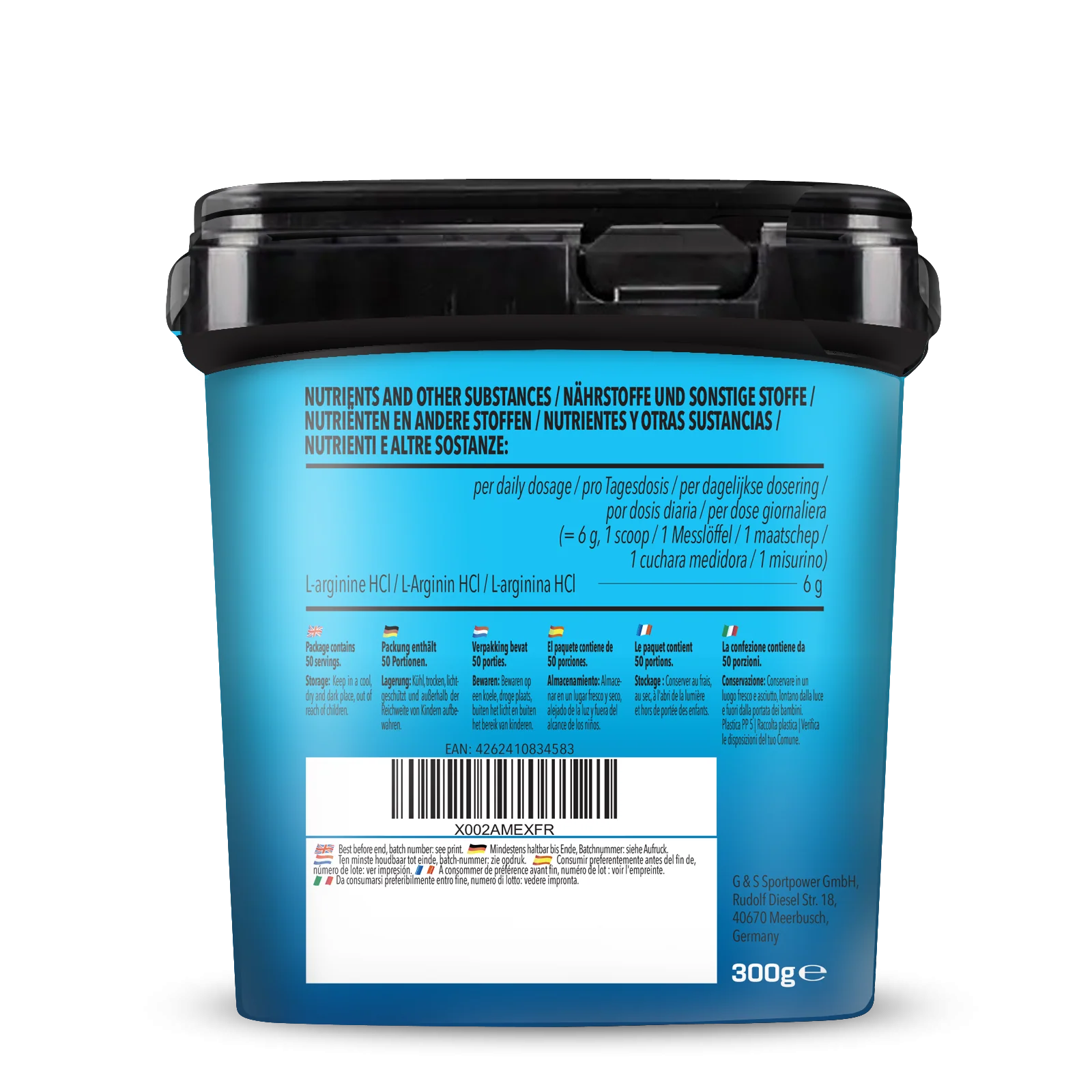 Arginine HCl Powder (300g) - Image 2