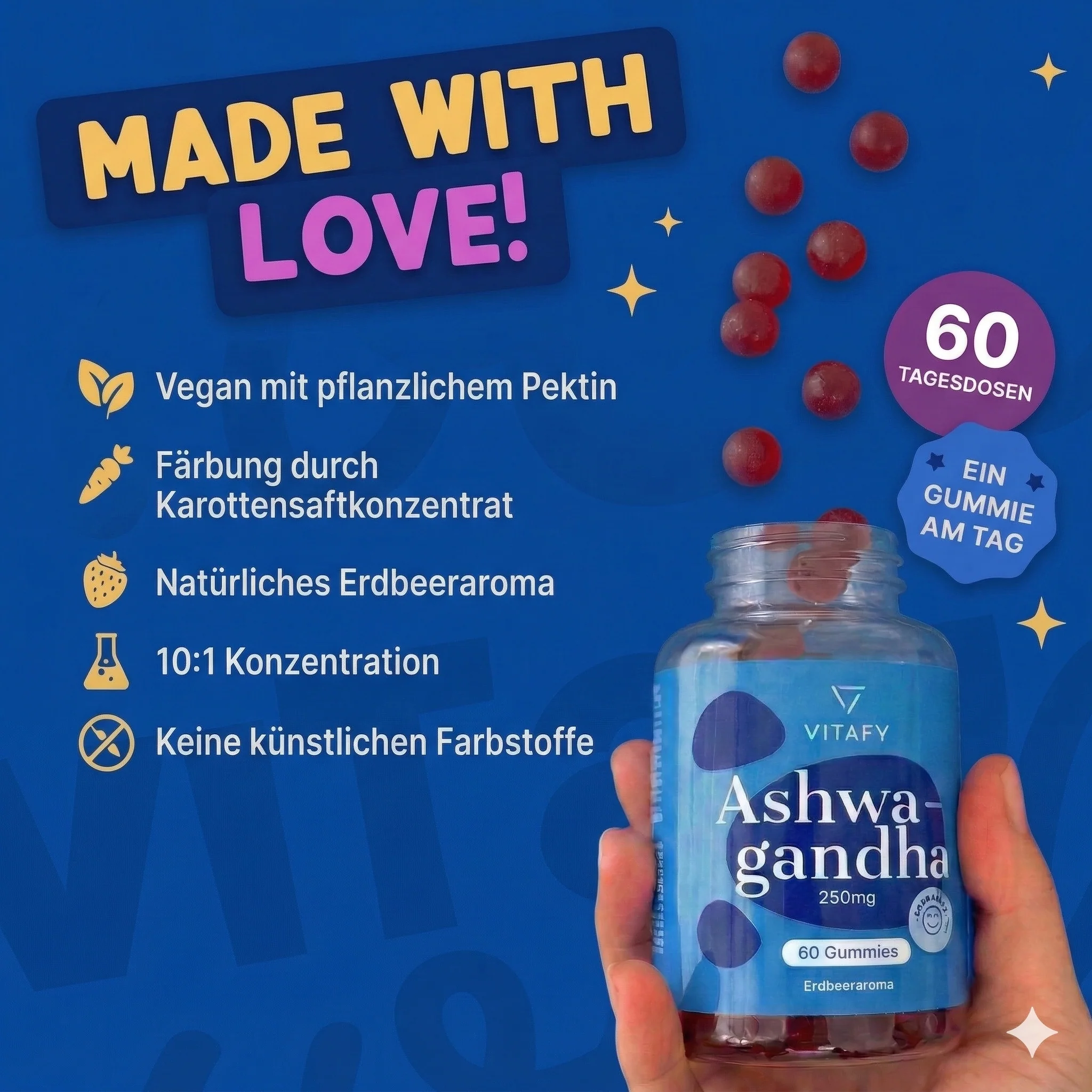 Ashwagandha (60 Gummies) - Image 2