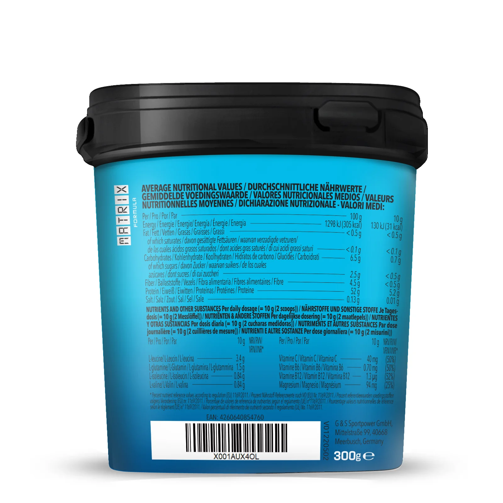 BCAA Drink Powder Matrix Formula (300g) - Image 2