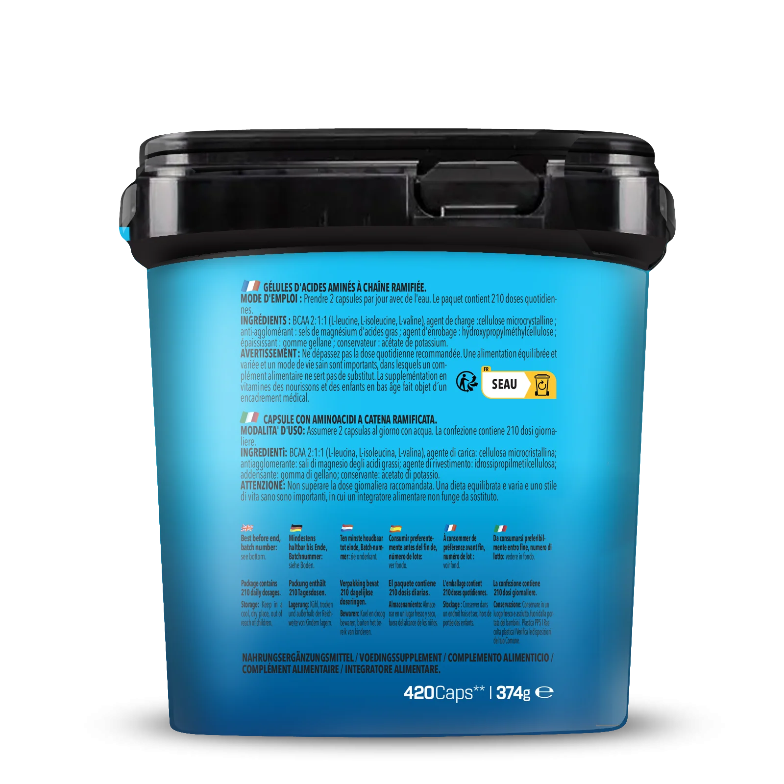 BIG PACK BCAA (420 Kapseln) - Image 4