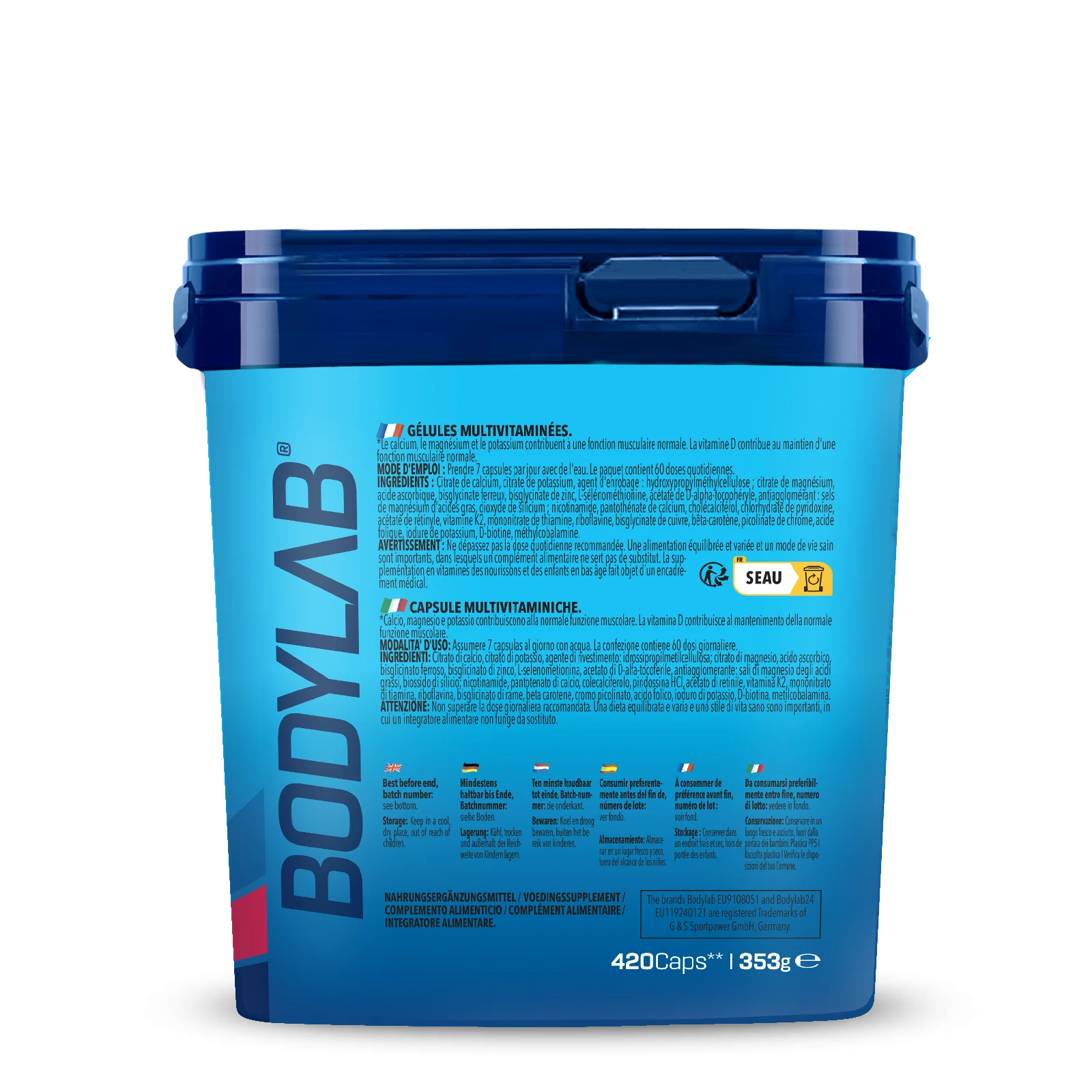 BIG PACK Bodybuilder Stack 2.0 (420 Kapseln) - Image 3