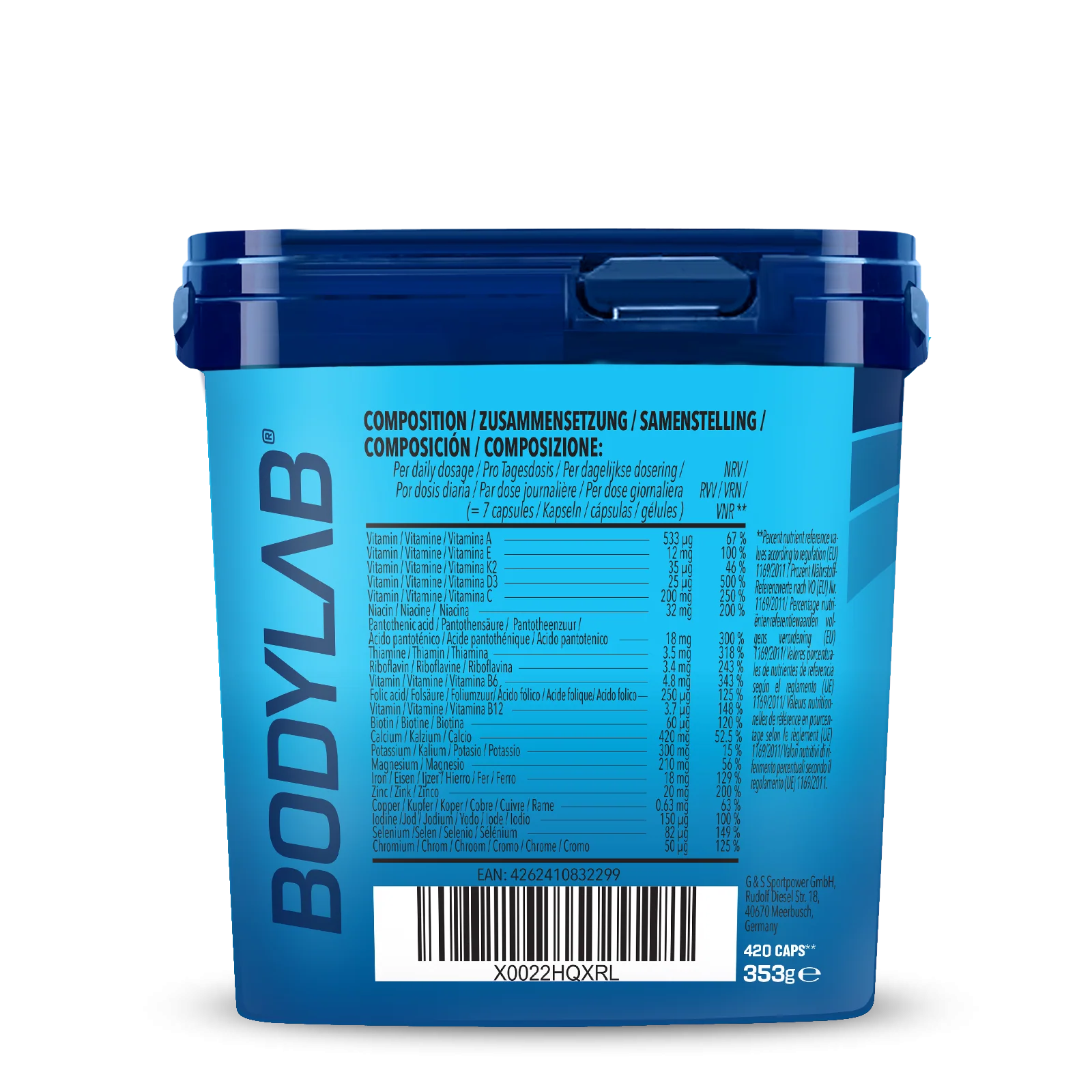 BIG PACK Bodybuilder Stack 2.0 (420 Kapseln) - Image 4