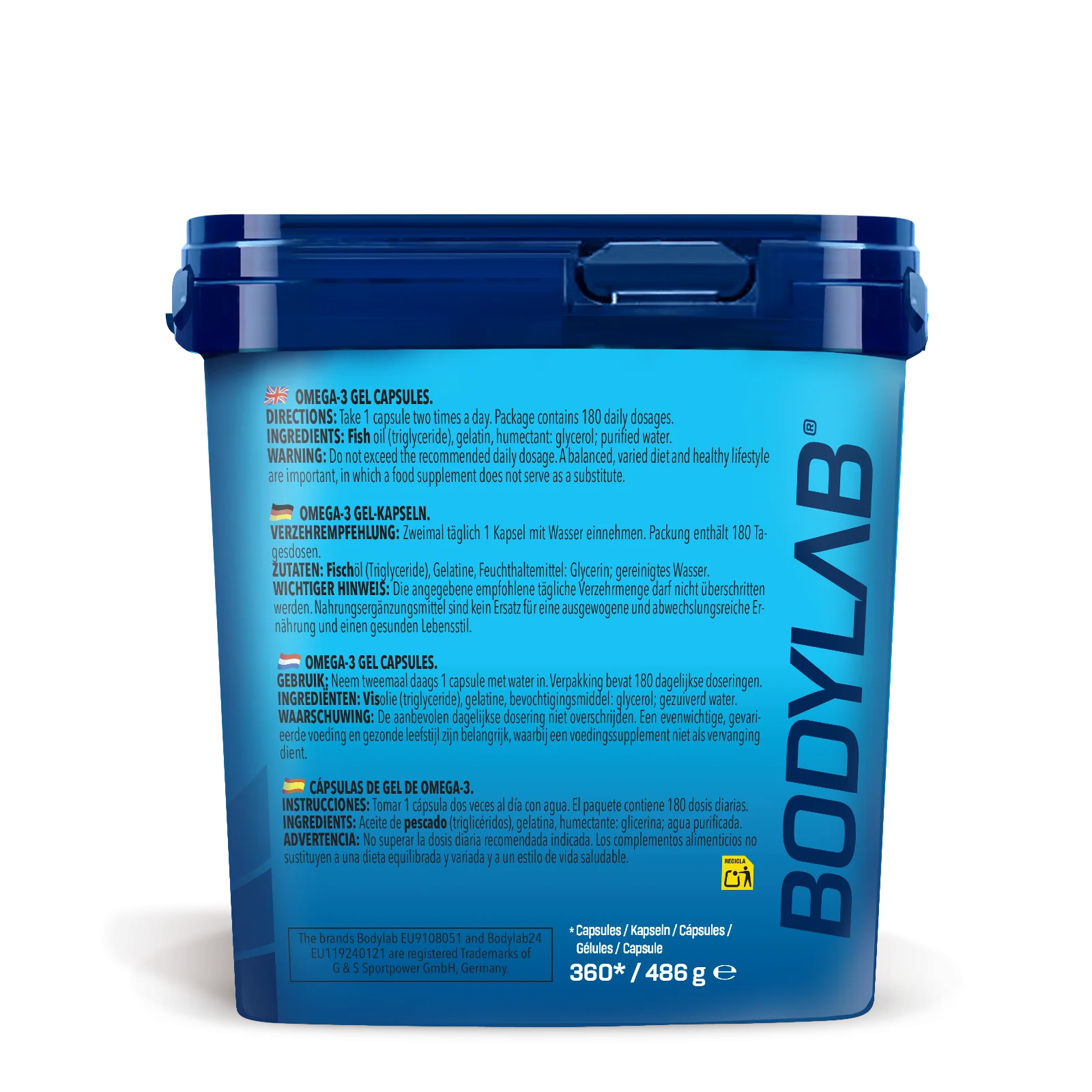 BIG PACK Omega-3 Extreme (360 Softgel Kapseln) - Image 3