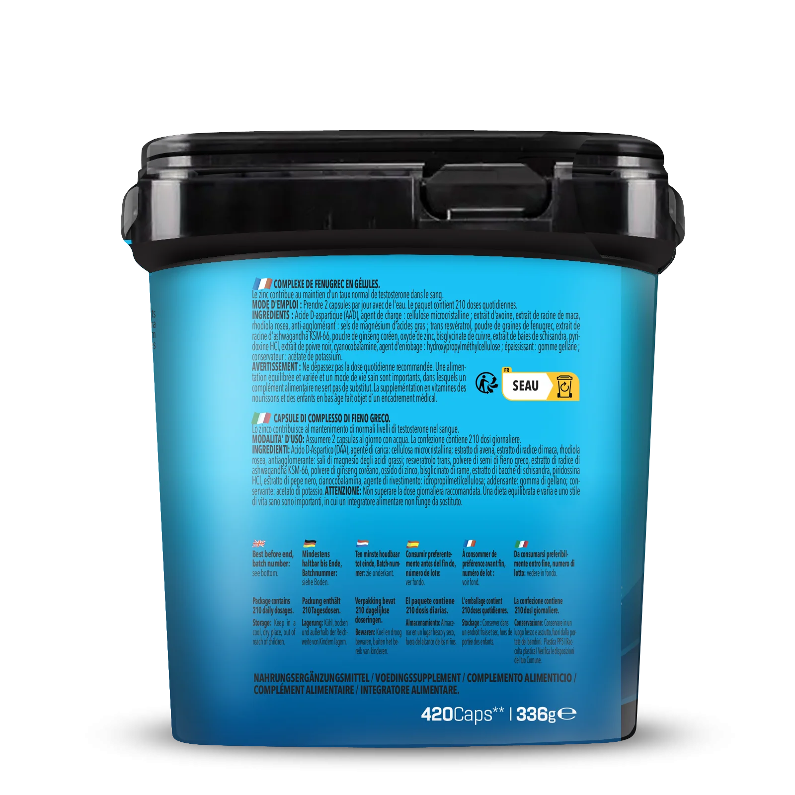 BIG PACK Testo Extreme 2.0 - neue Formel (420 Kapseln) - Image 4