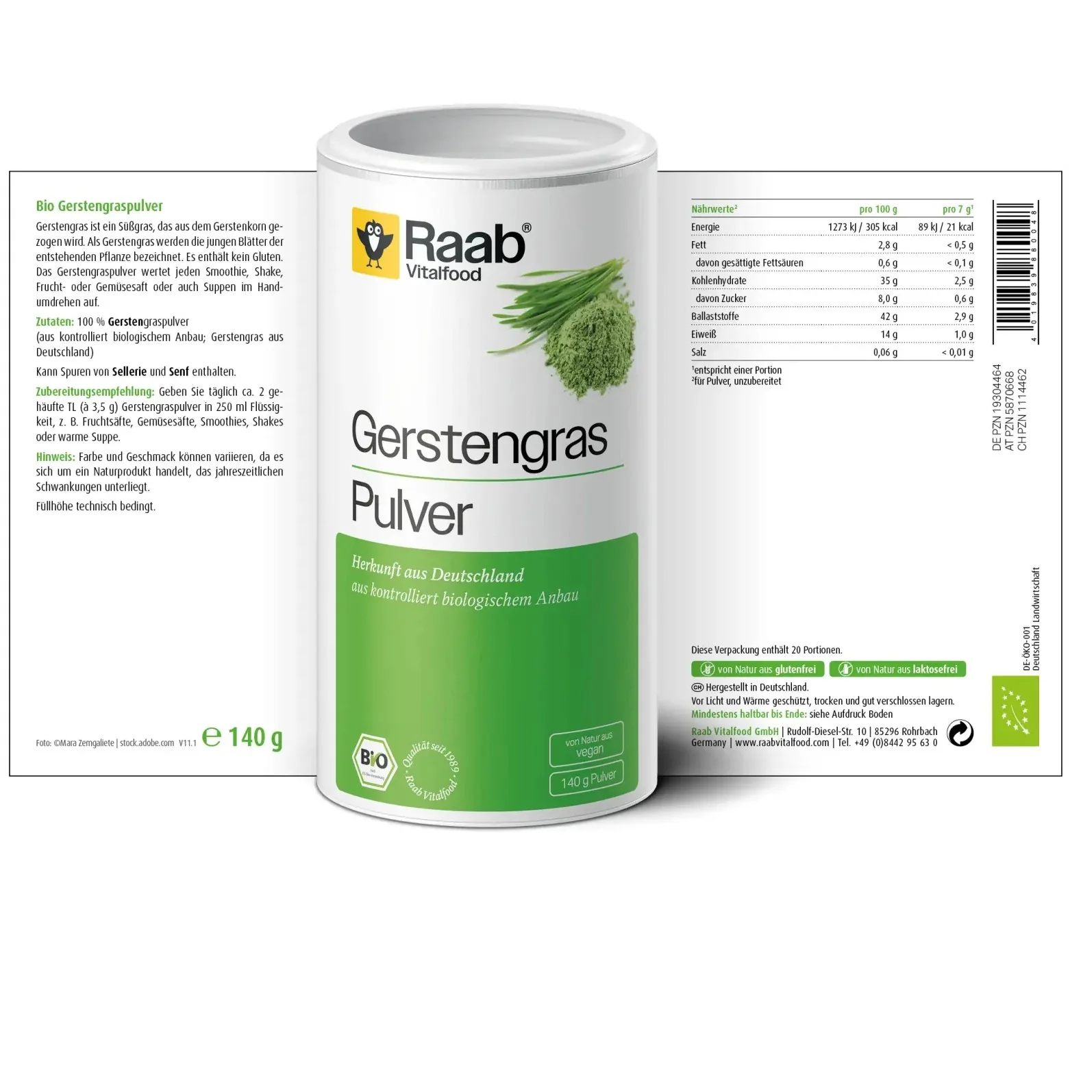 Bio Gerstengras (140g) - Image 2