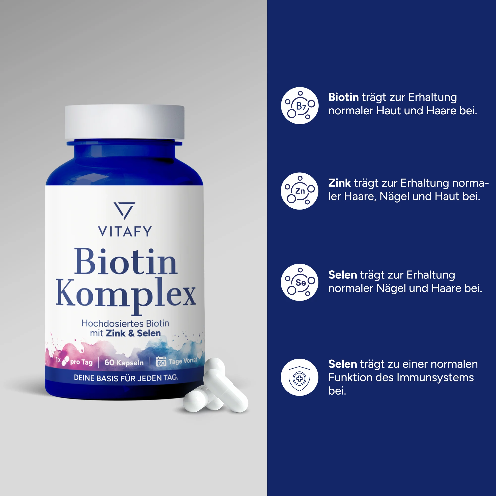 Biotin Komplex (60 Kapseln) - Image 2
