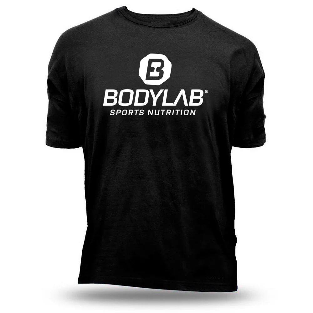 Bodylab24 T-Shirt schwarz mit weißem Schriftzug - Image 2