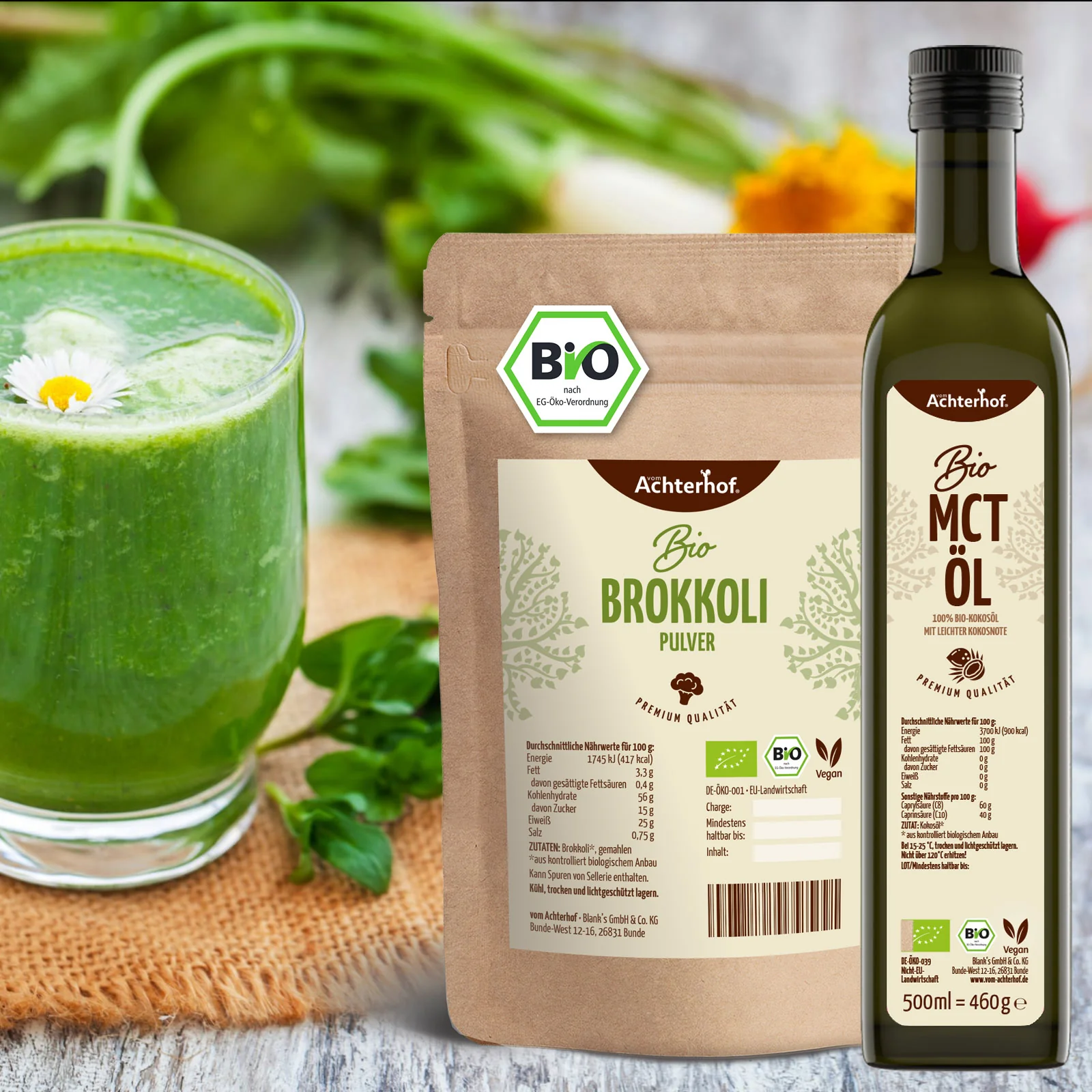 Brokkoli Pulver Bio (500g) - Image 4