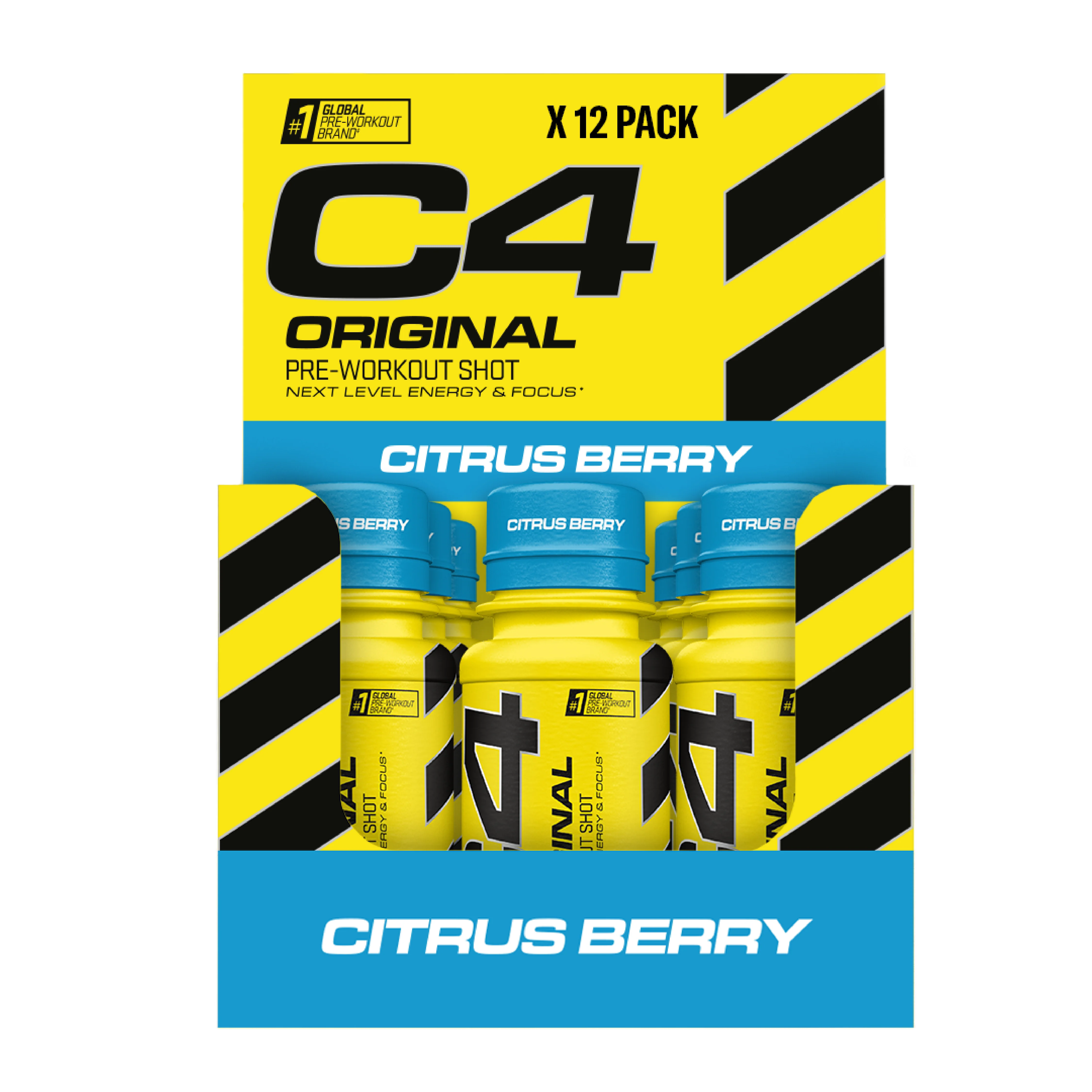 C4 Energy Shot (12x60ml) - Image 3