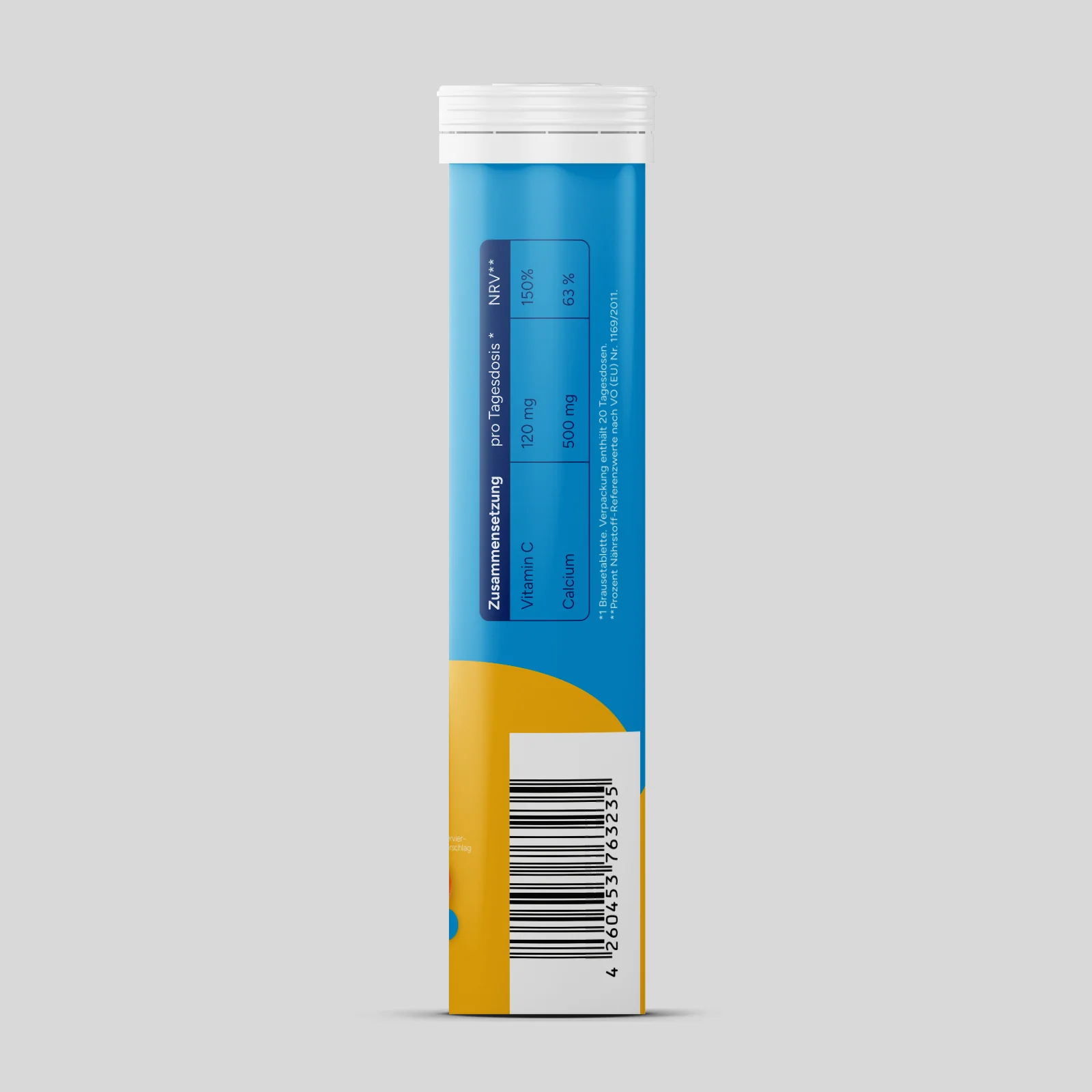 Calcium + Vitamin C - Orange (20 Brausetabletten) - Image 9