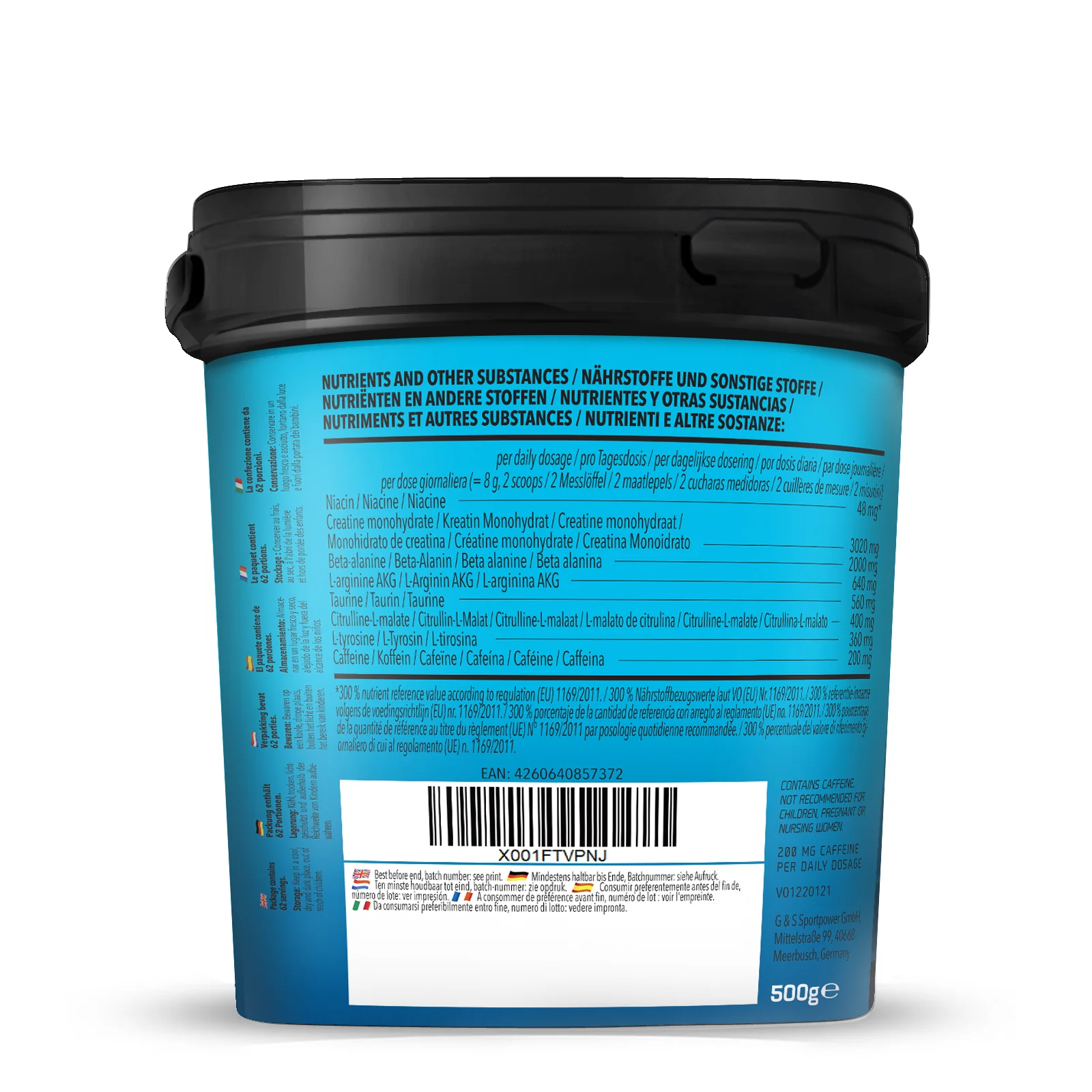 Concentrated Pre Workout (500g) - Image 11
