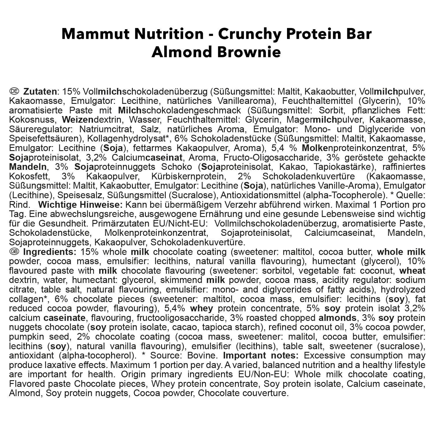 Crunchy Protein Bar (12x45g) - Image 15