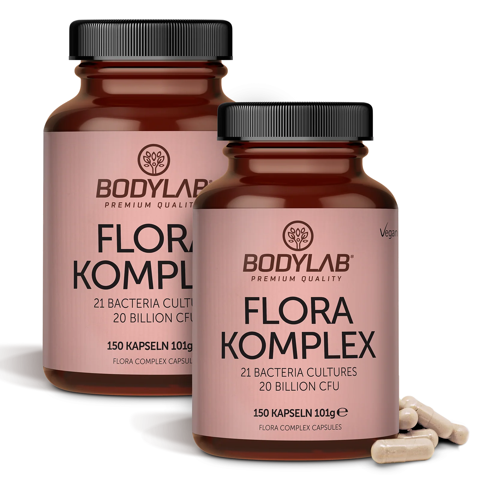 2 x Flora Complex / Komplex (2 x 150 Kapseln)