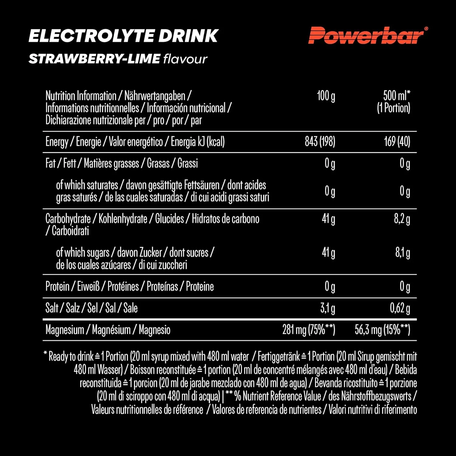 Electrolyte Drink Sirup (1000ml) - Image 6
