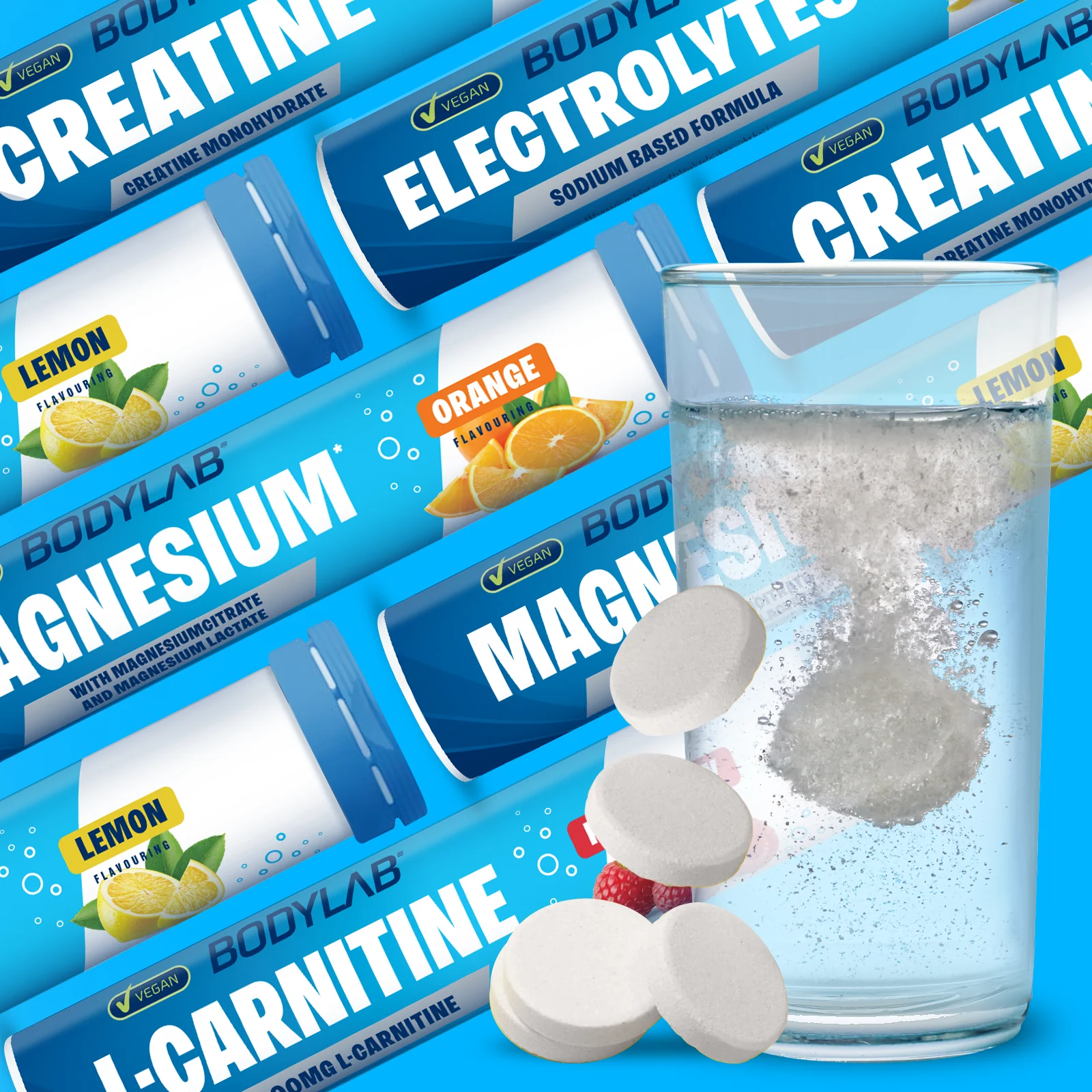 Electrolytes - 20 Brausetabletten - Lemon Flavouring - Image 3