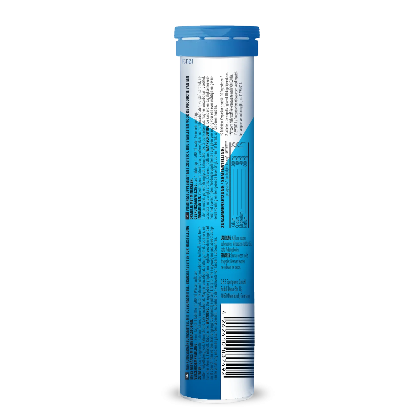 Electrolytes - 20 Brausetabletten - Lemon Flavouring - Image 8