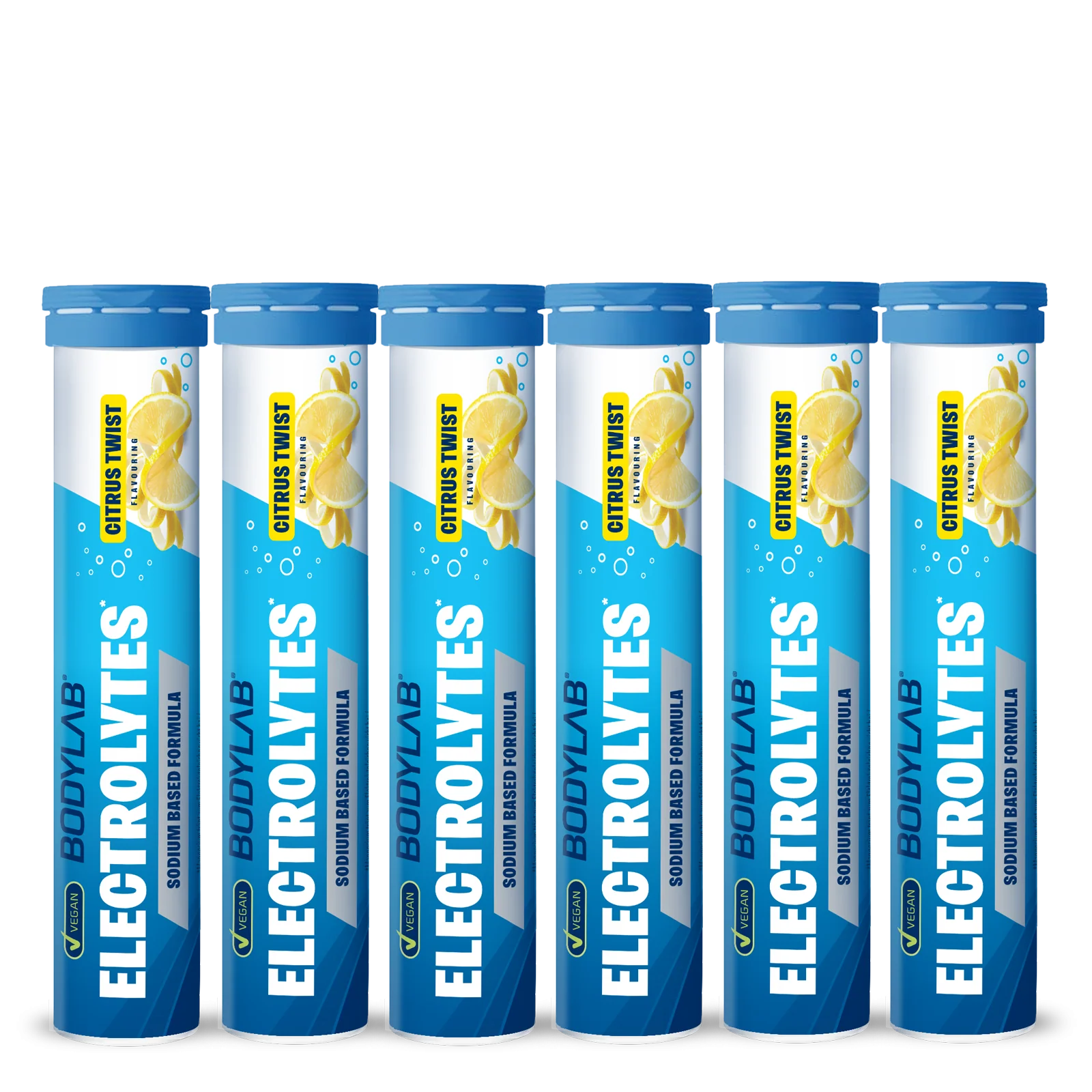 Electrolytes - 6x 20 Brausetabletten - Lemon Flavouring