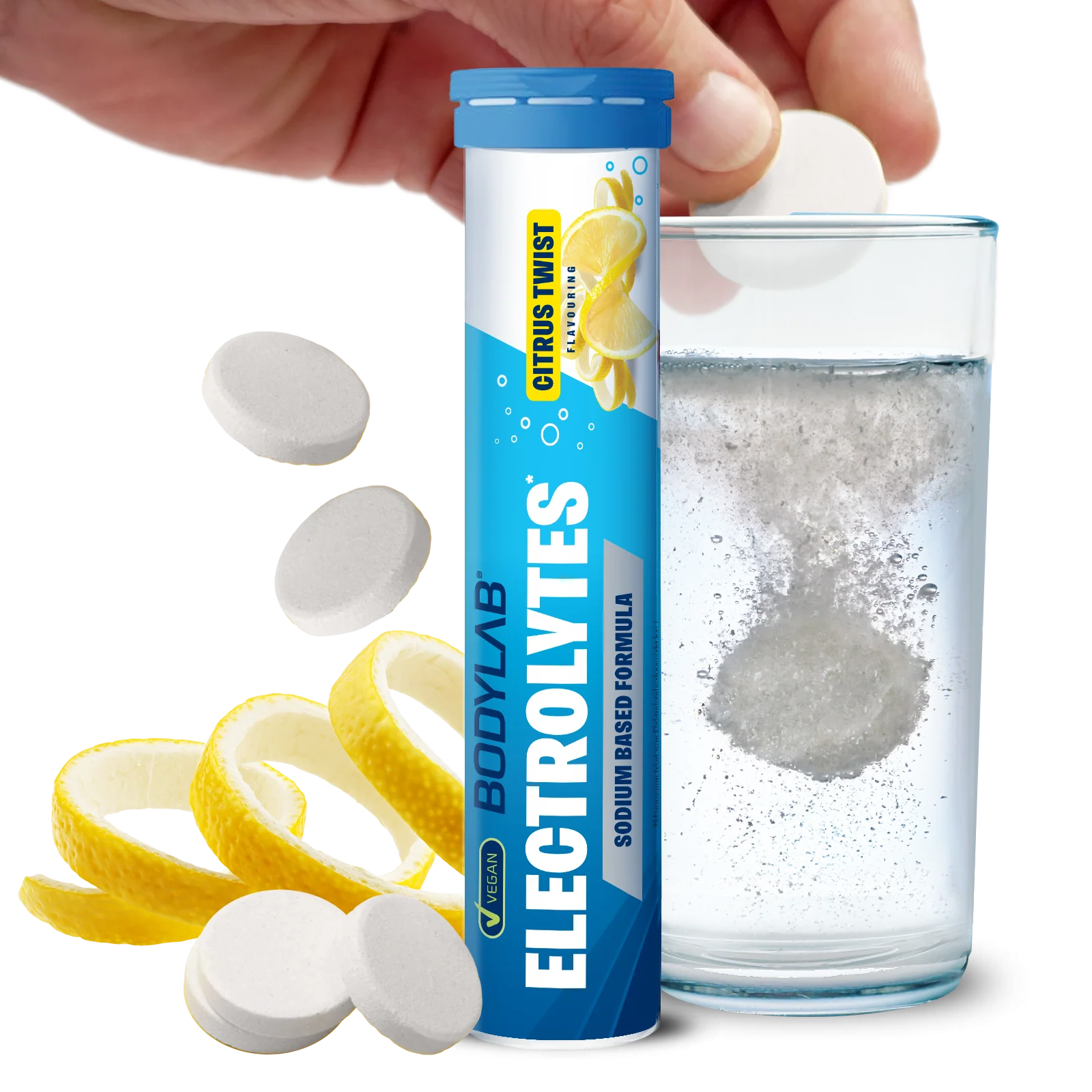 Electrolytes - 6x 20 Brausetabletten - Lemon Flavouring - Image 2