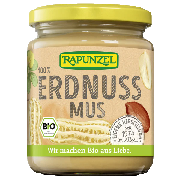 Erdnussmus fein bio (250g)