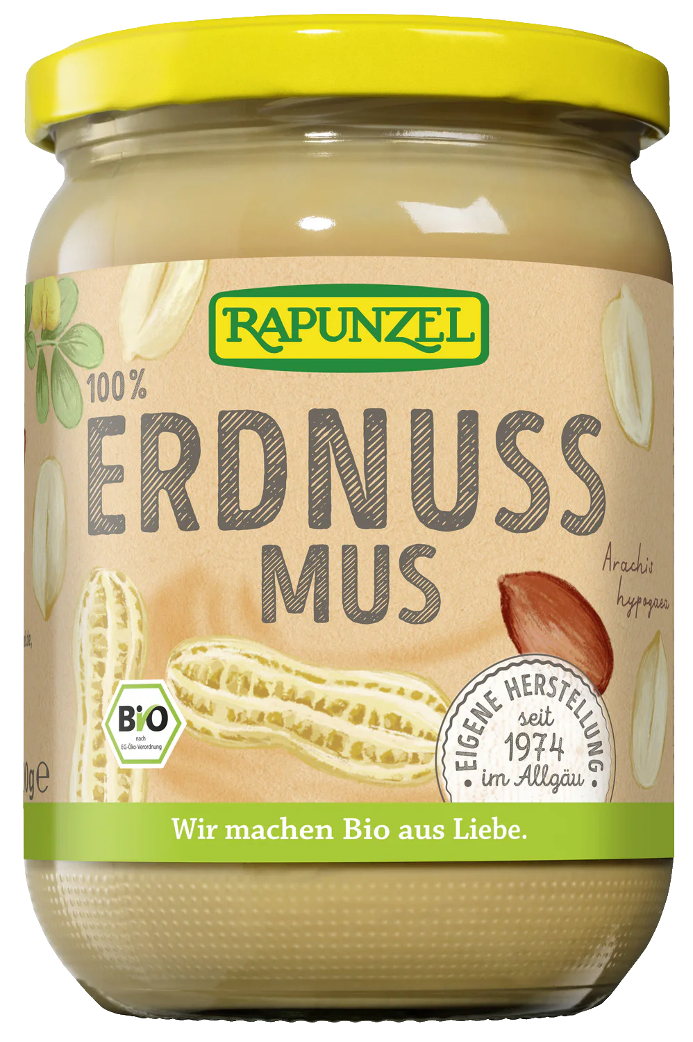 Erdnussmus fein bio (500g)
