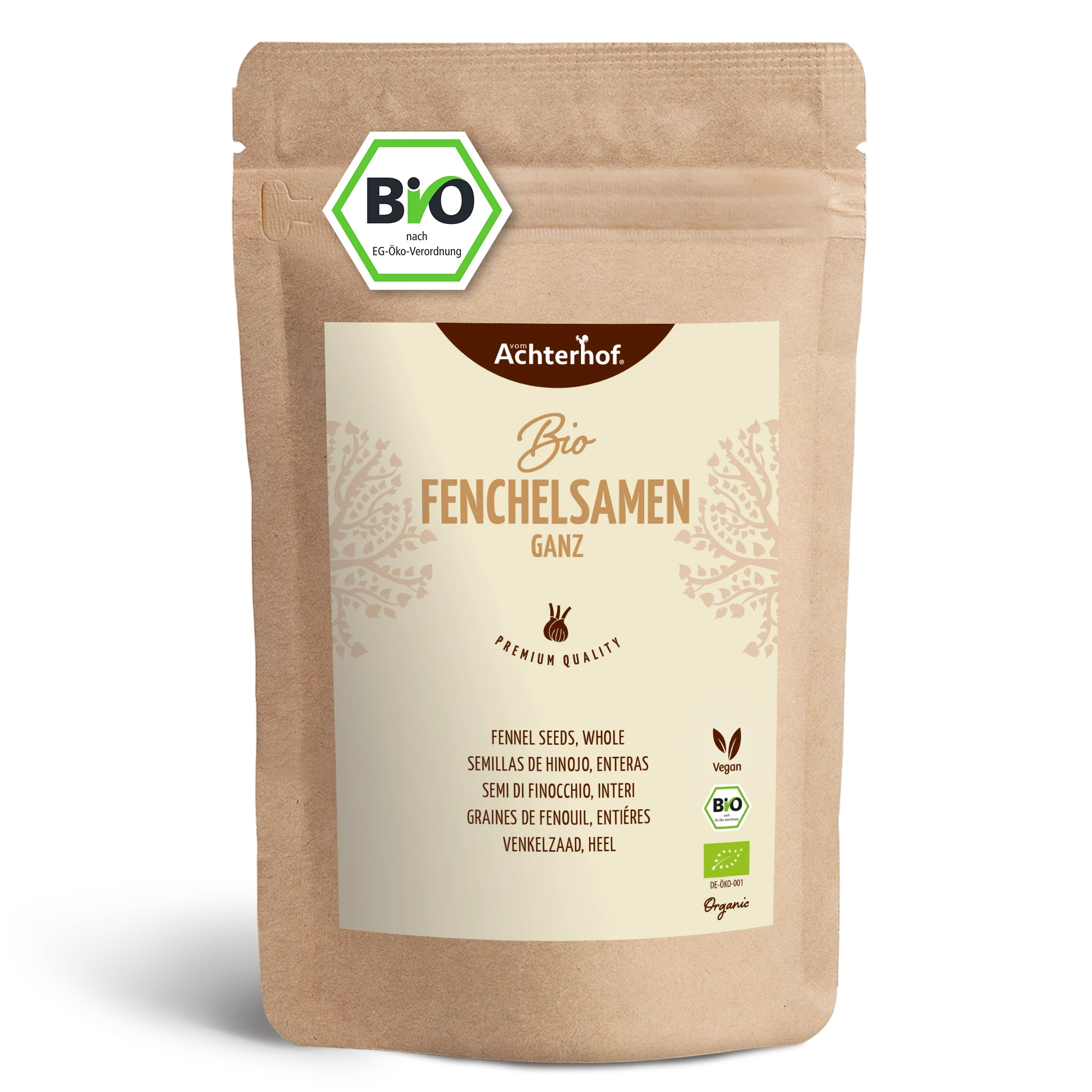 Fenchelsamen ganz Bio (1000g)