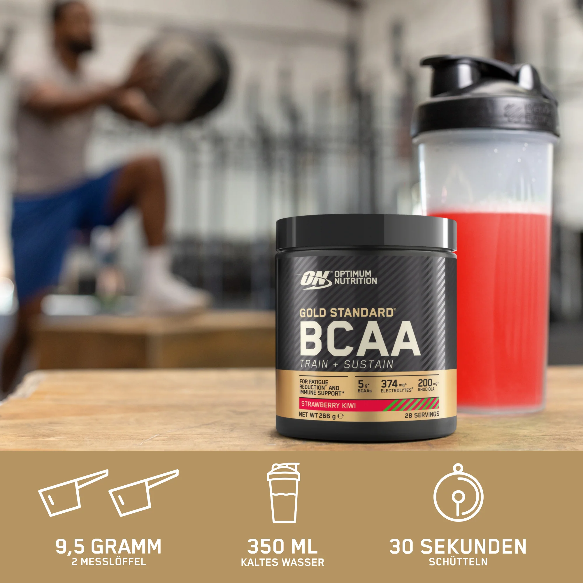 Gold Standard BCAA Train&Sustain (266g) - Image 19