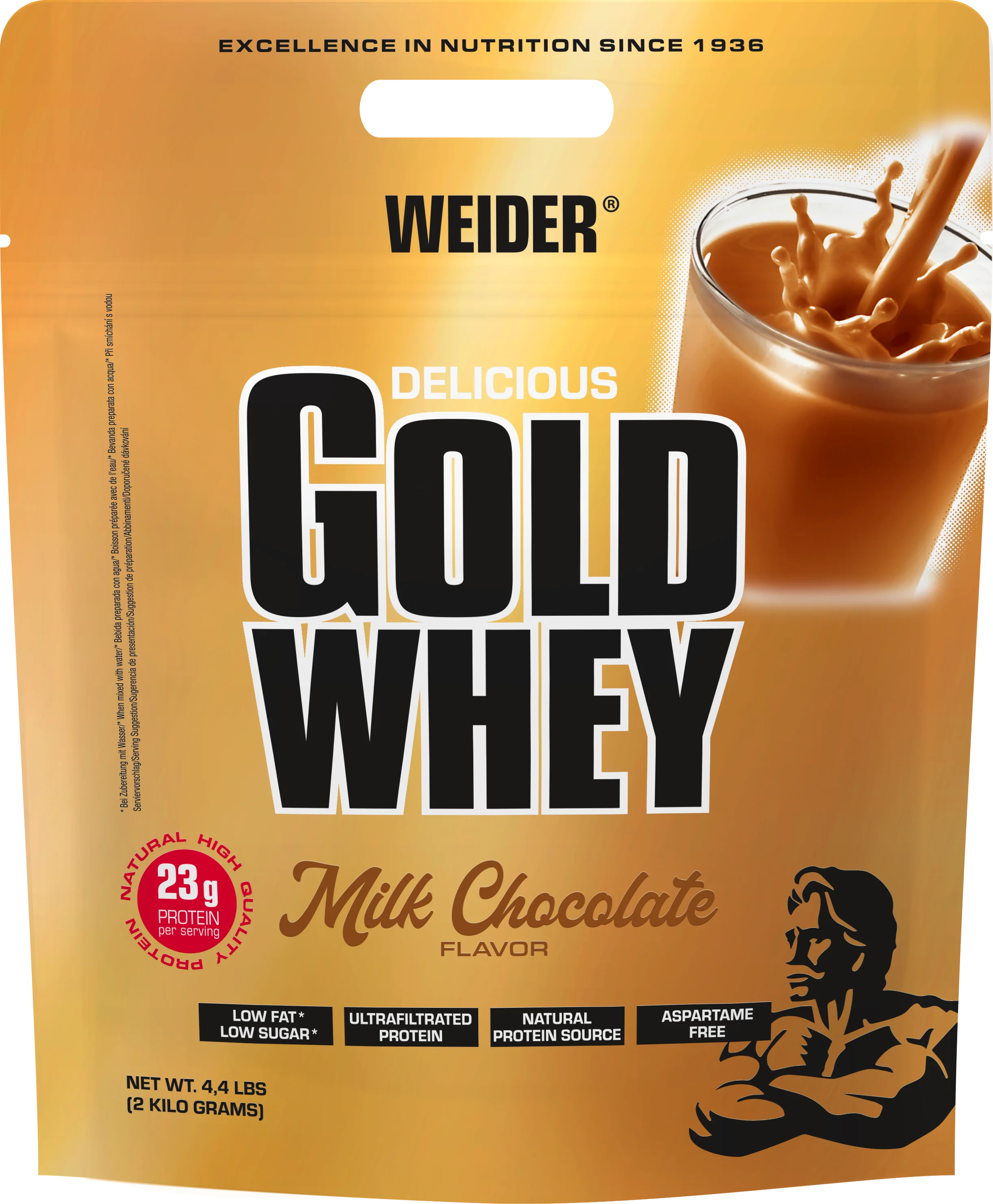 Gold Whey Protein (2000g) - Image 2