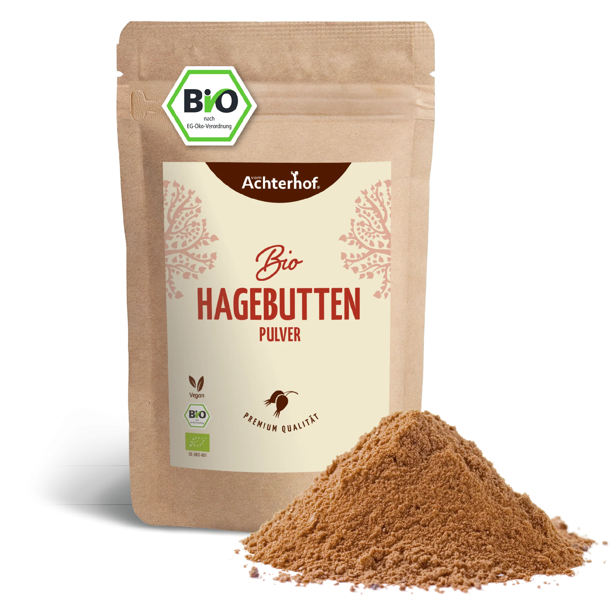 Bio Hagebutten Pulver (1000g) - Image 2