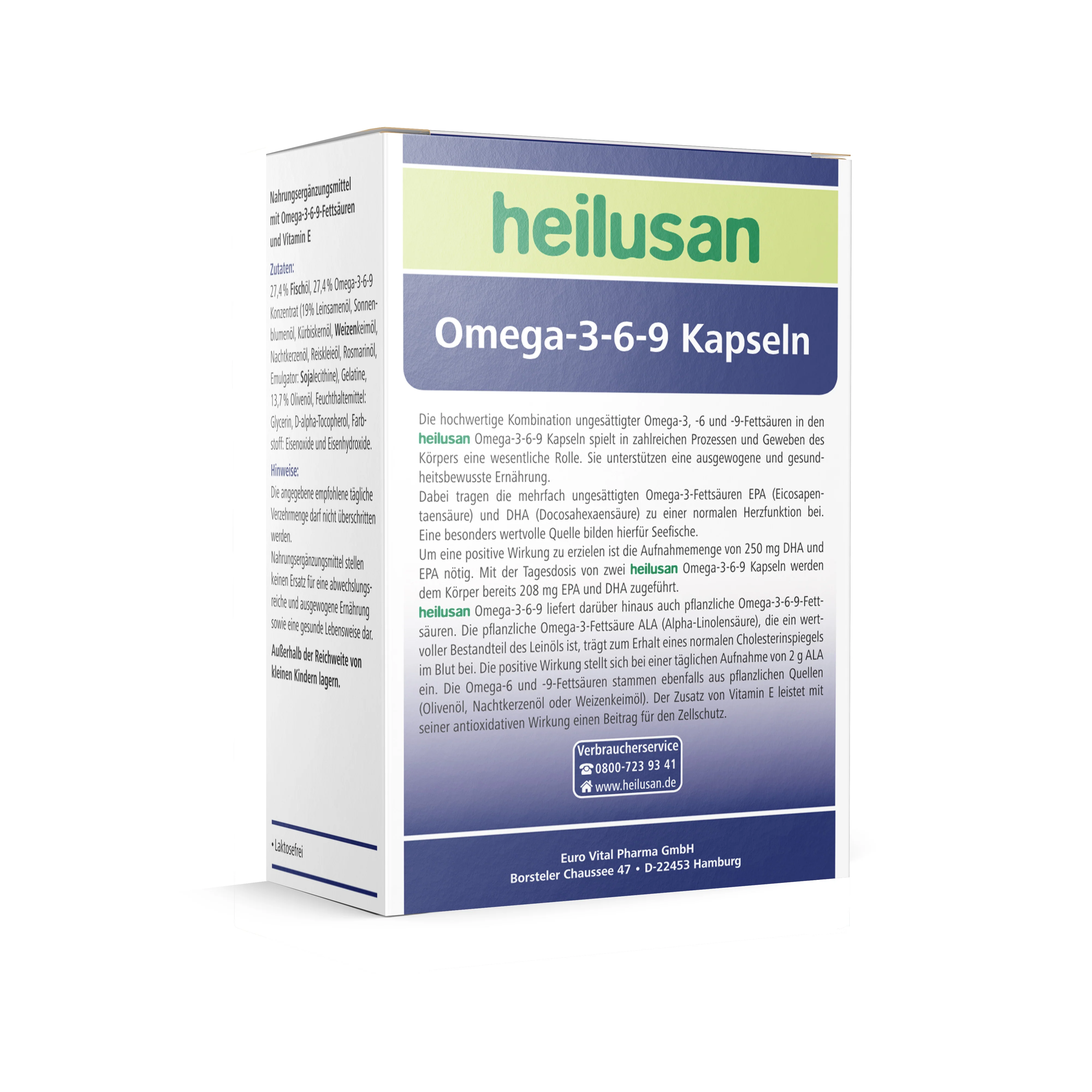 Heilusan Omega-3-6-9 (60 Kapseln) - Image 2