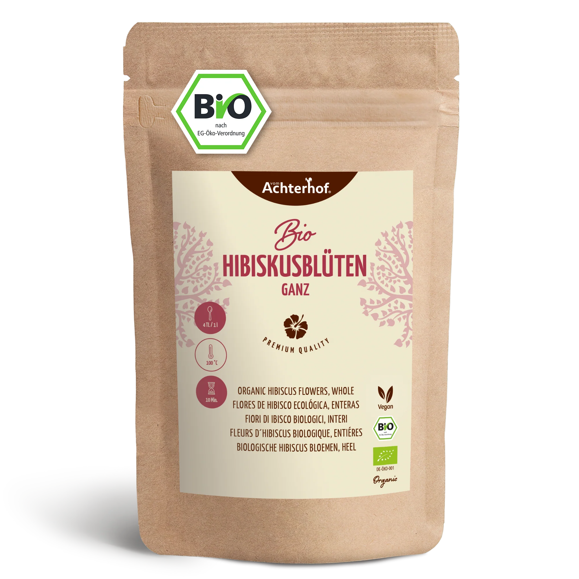 Hibiskusblüten ganz Bio (250g)