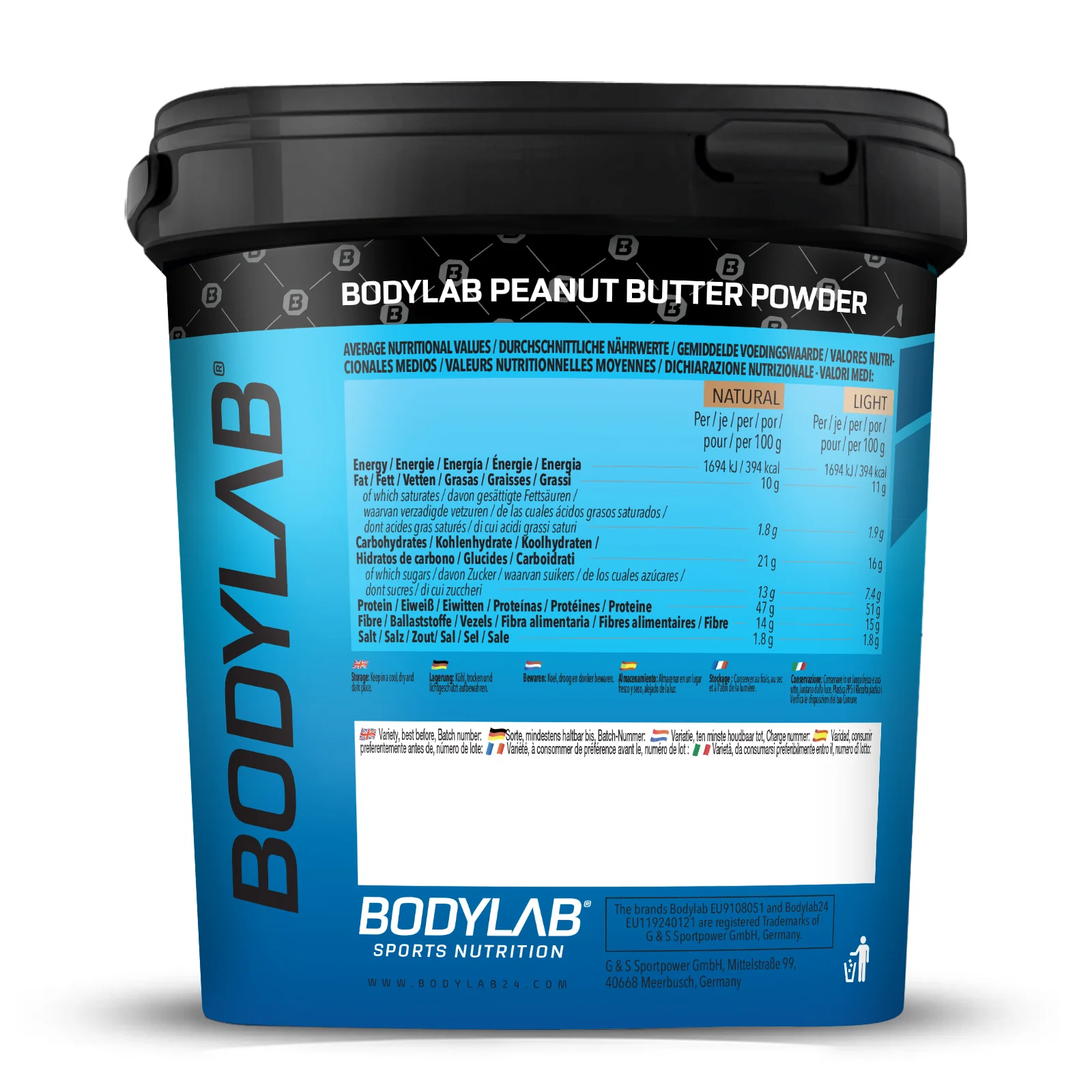 High Protein Peanut Butter Powder (960g) - Image 6