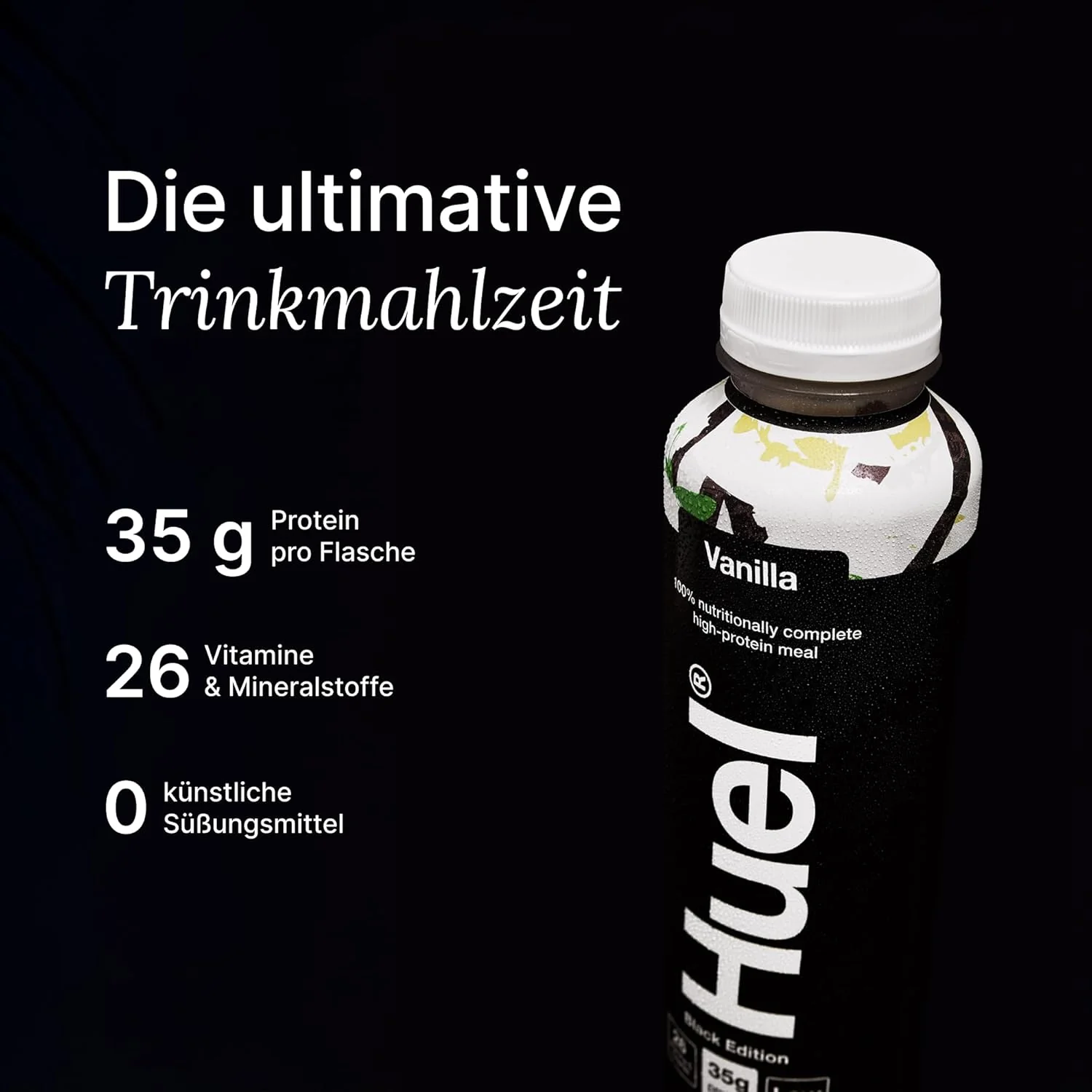 Huel Black Edition Trinkmahlzeit (8x500ml) - Image 2
